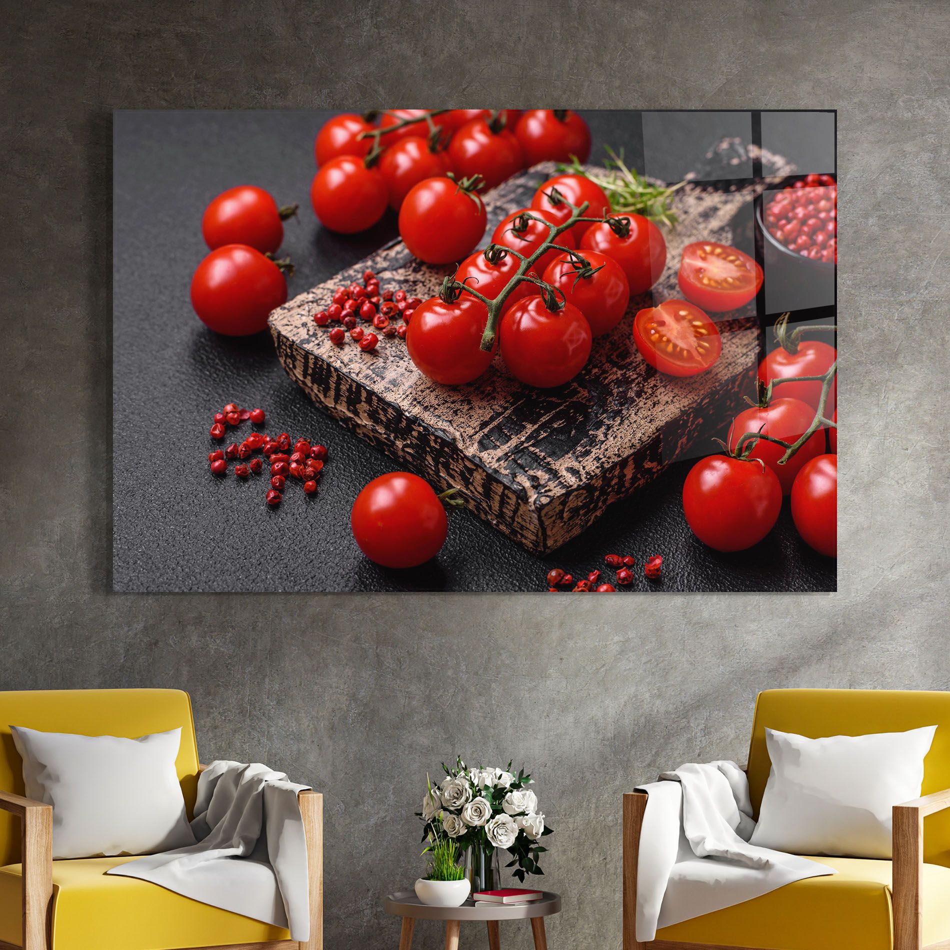 Fresh Cherry Tomatoes mockup 4