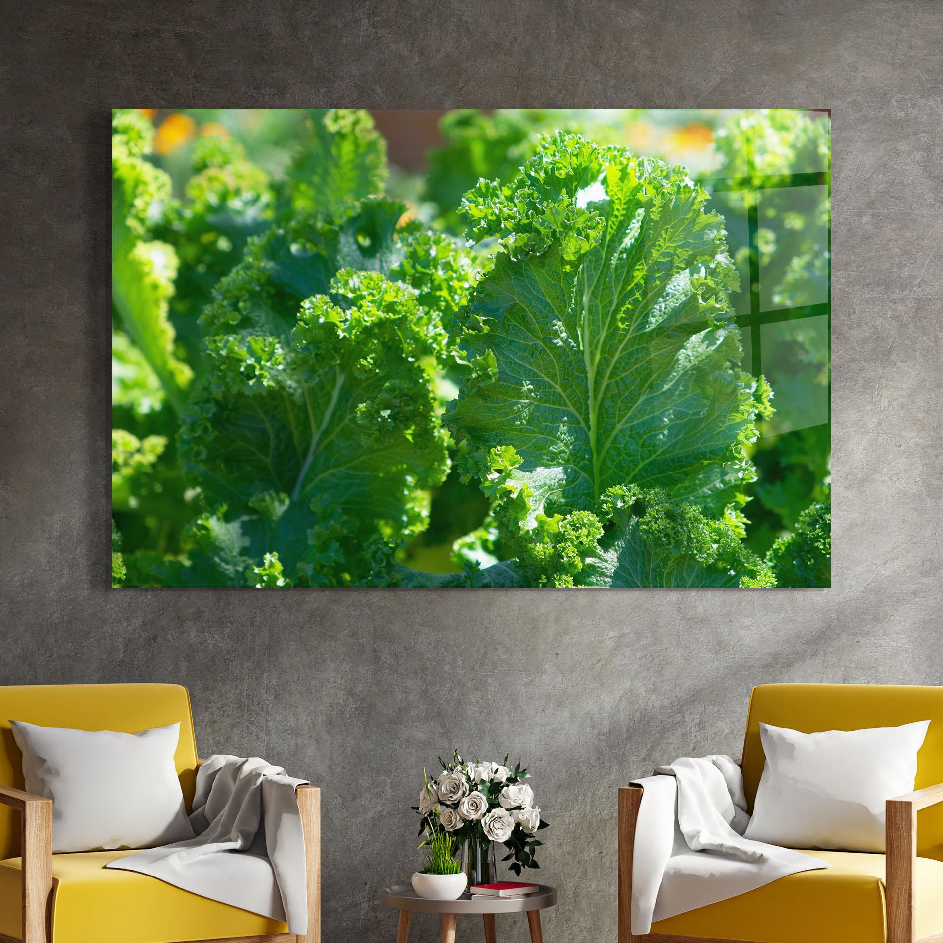Tablou Sticla Lettuce View mockup 4