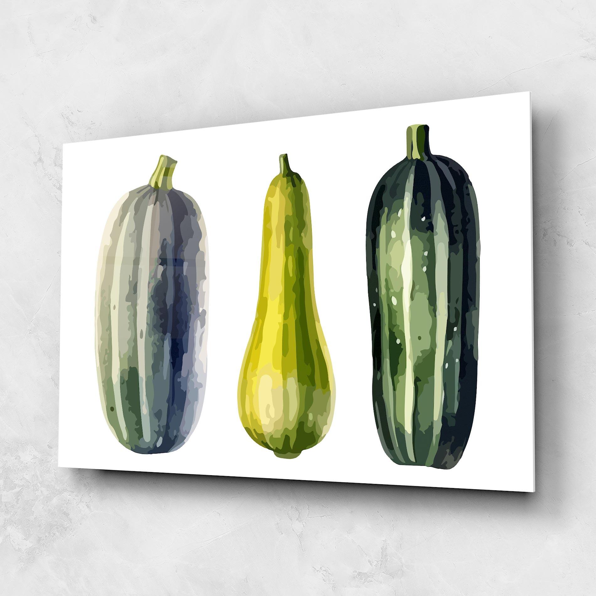 Tablou Sticla Green Pumpkin mockup 1