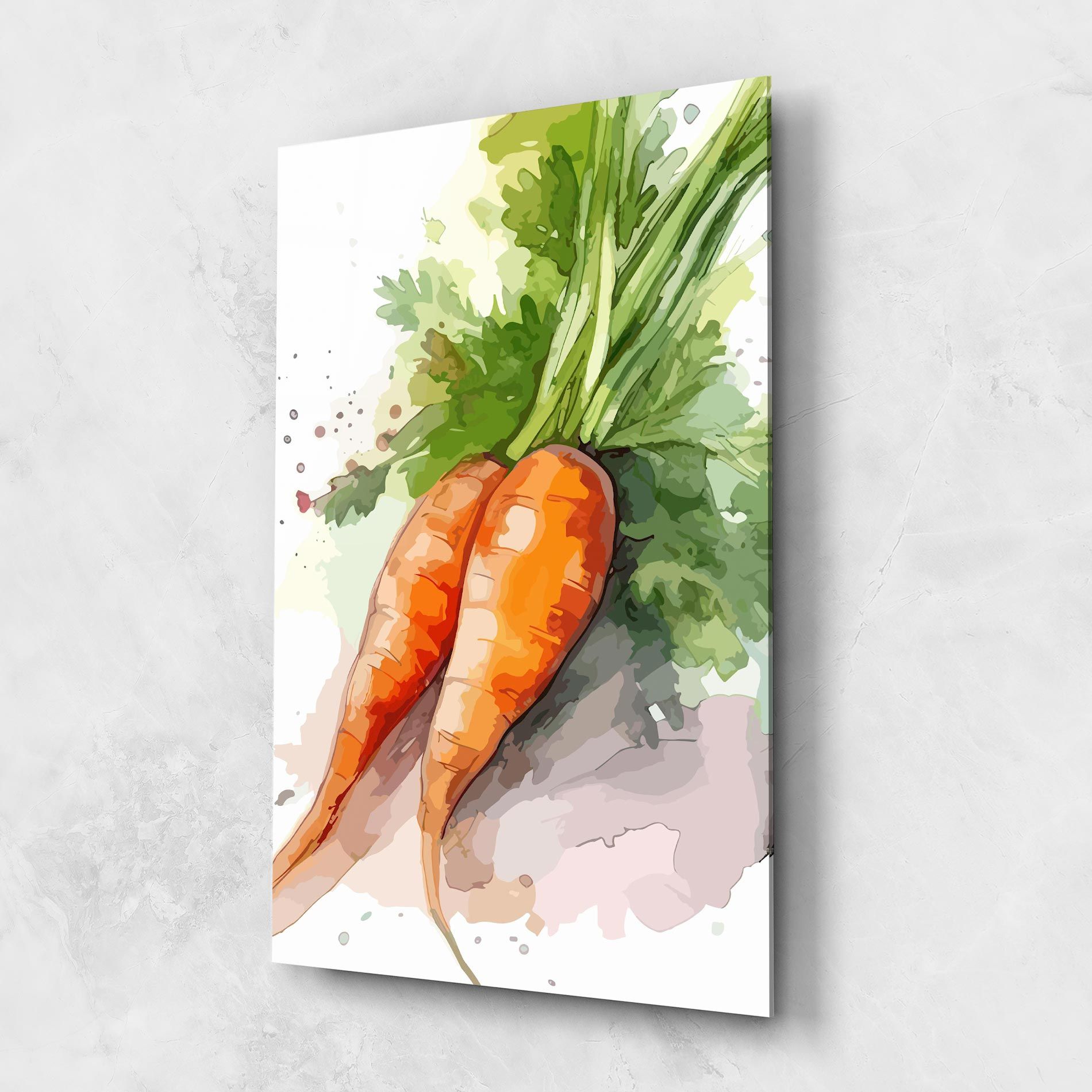 Carrot Watercolor mockup 1