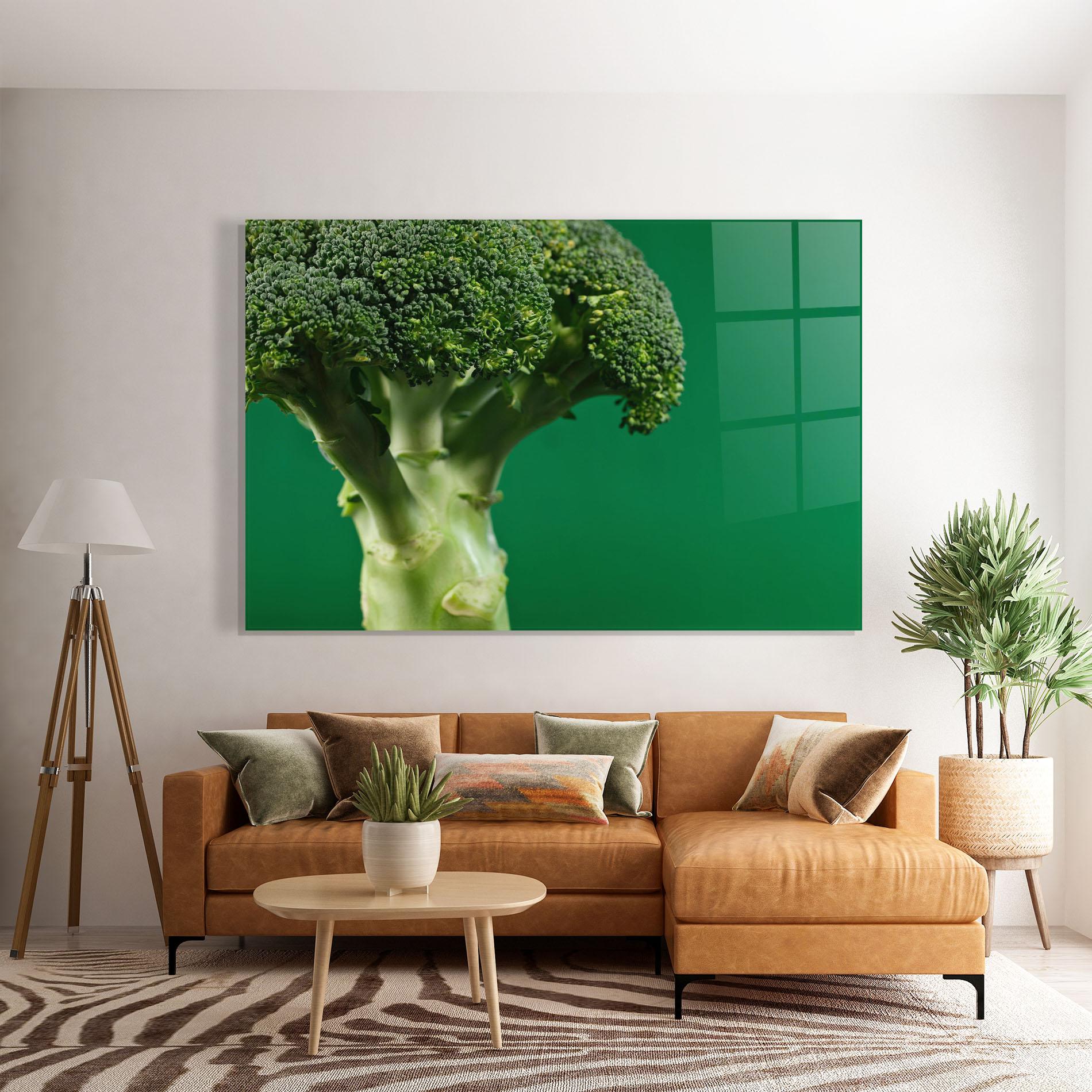 Tablou Sticla Broccoli mockup 7
