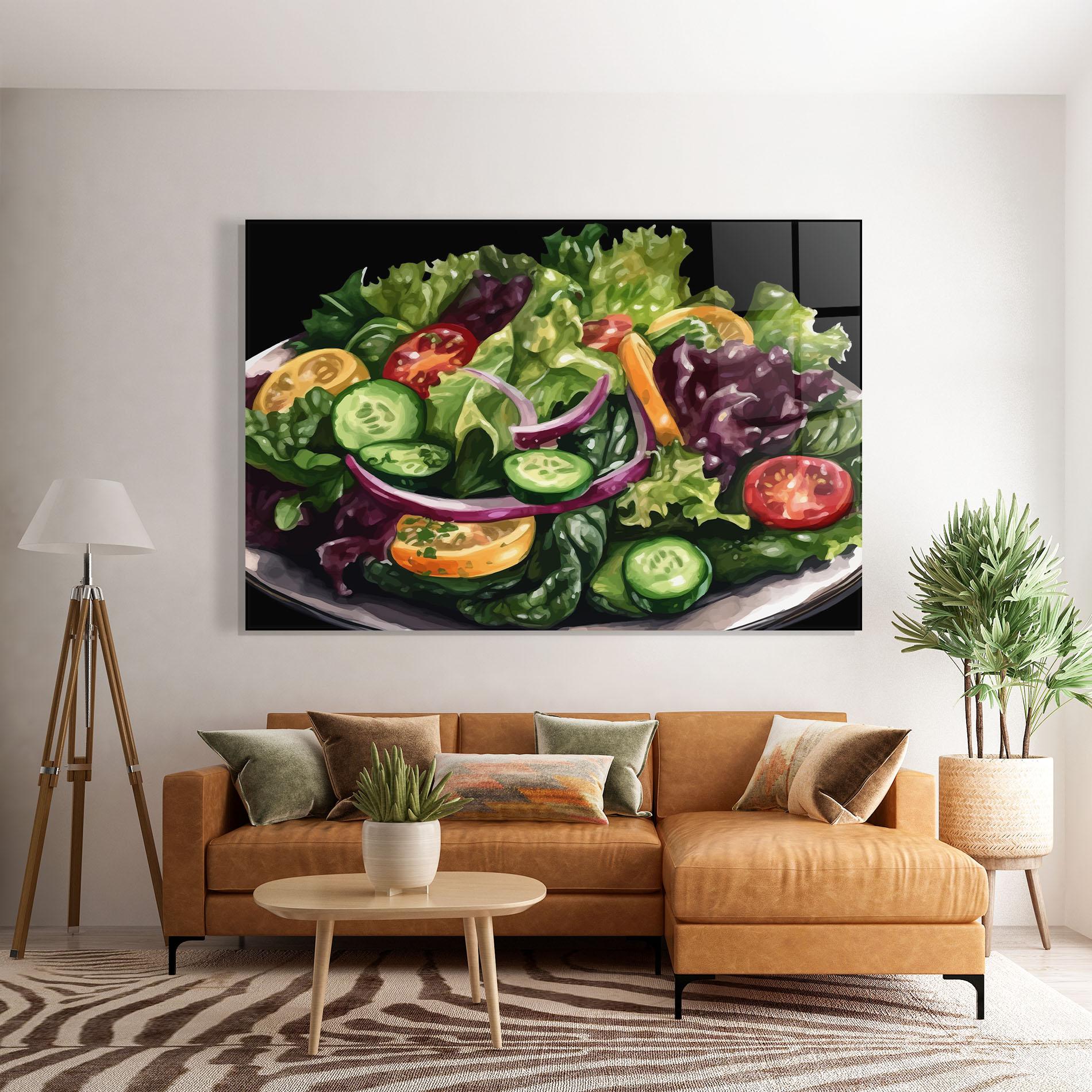 Tablou Sticla Cucumber Salad mockup 7