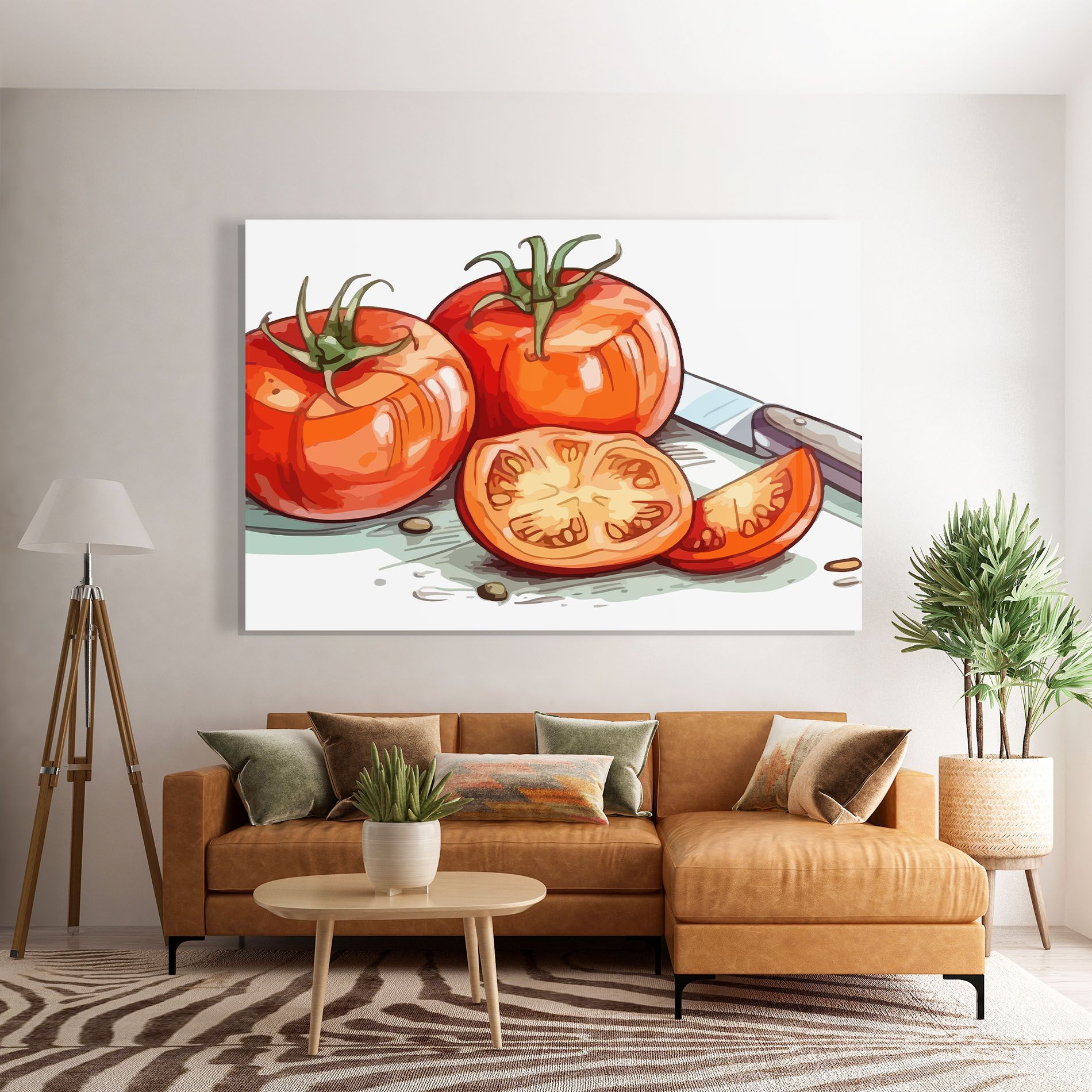 Drawing Tomato Art mockup 7