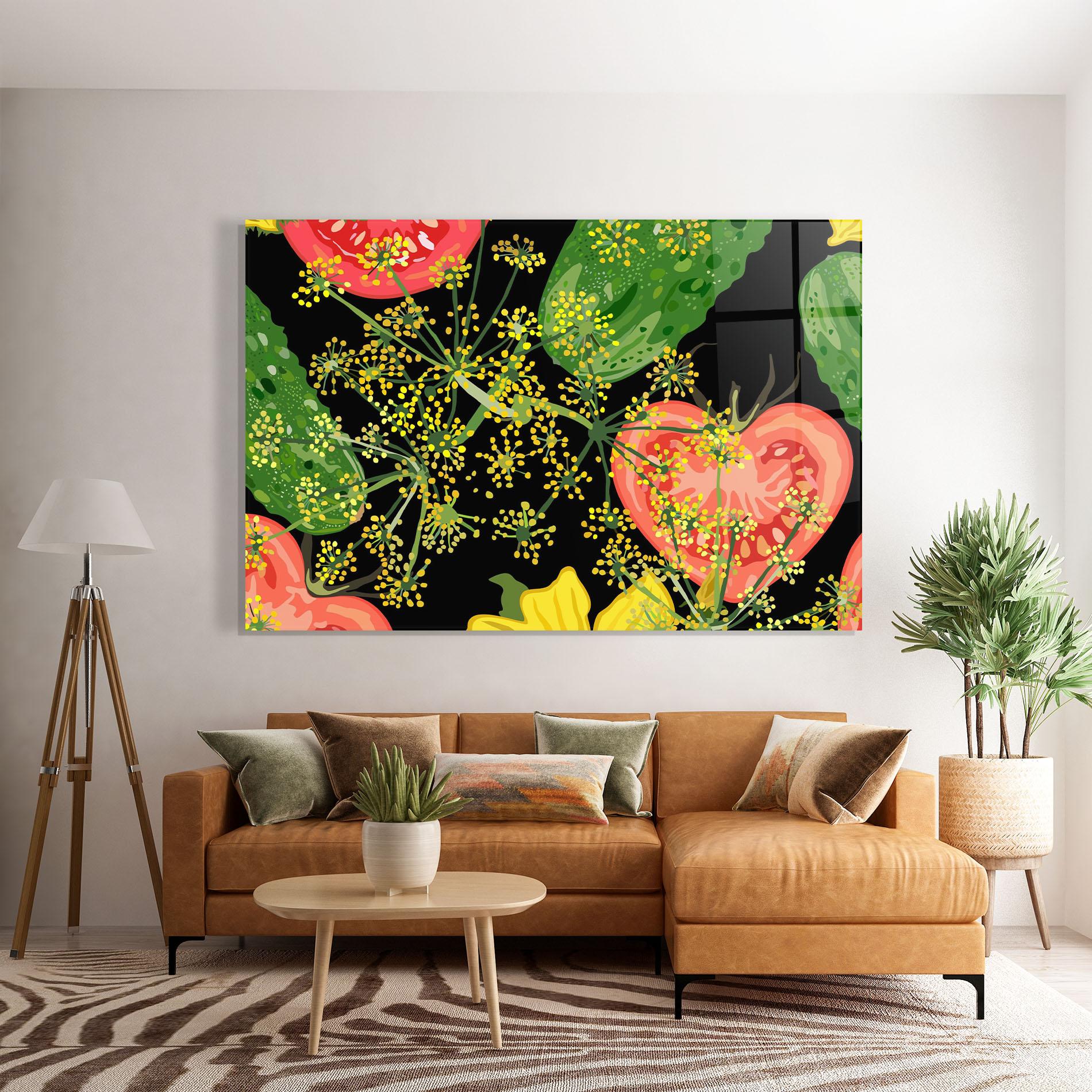 Tablou Sticla Heart Tomato mockup 7