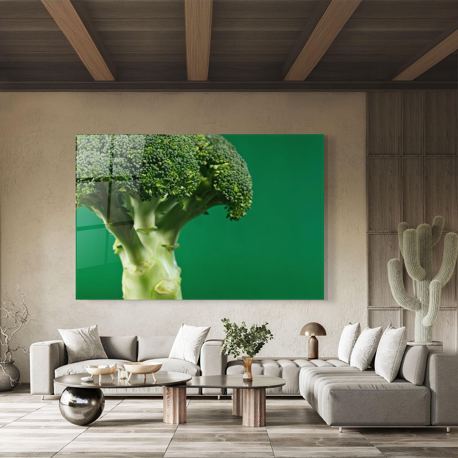 Tablou Sticla Broccoli mockup 8