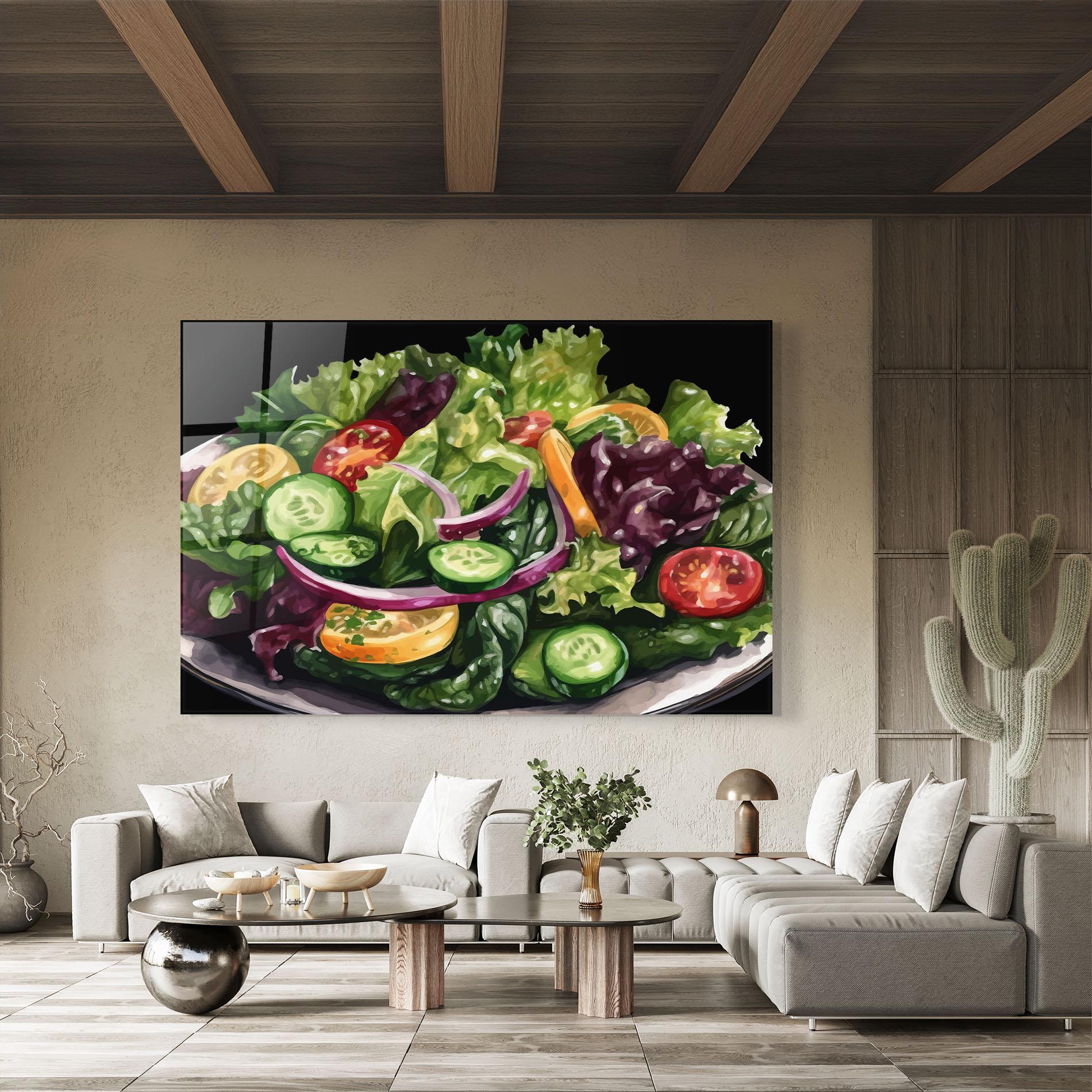 Tablou Sticla Cucumber Salad mockup 8