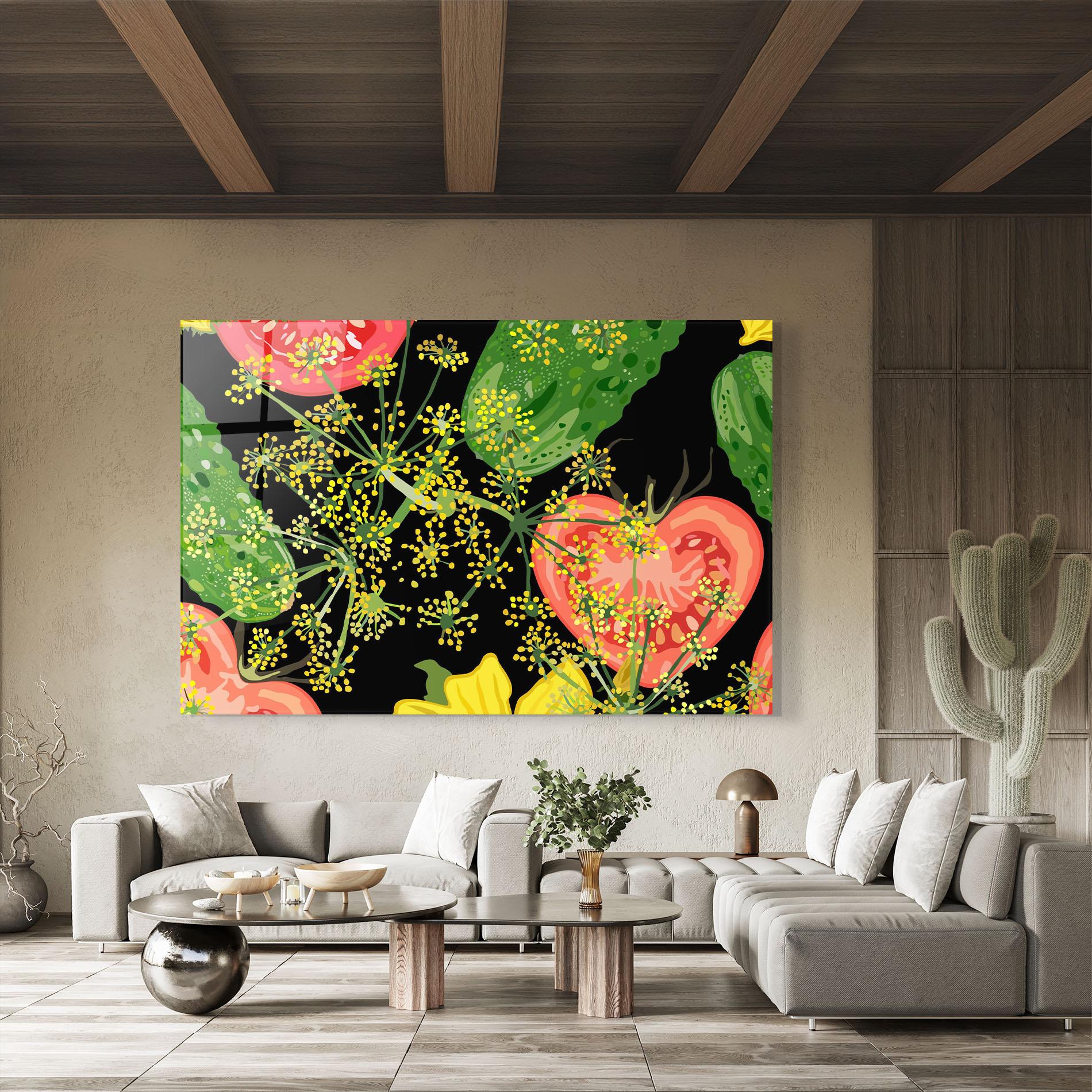 Tablou Sticla Heart Tomato mockup 8