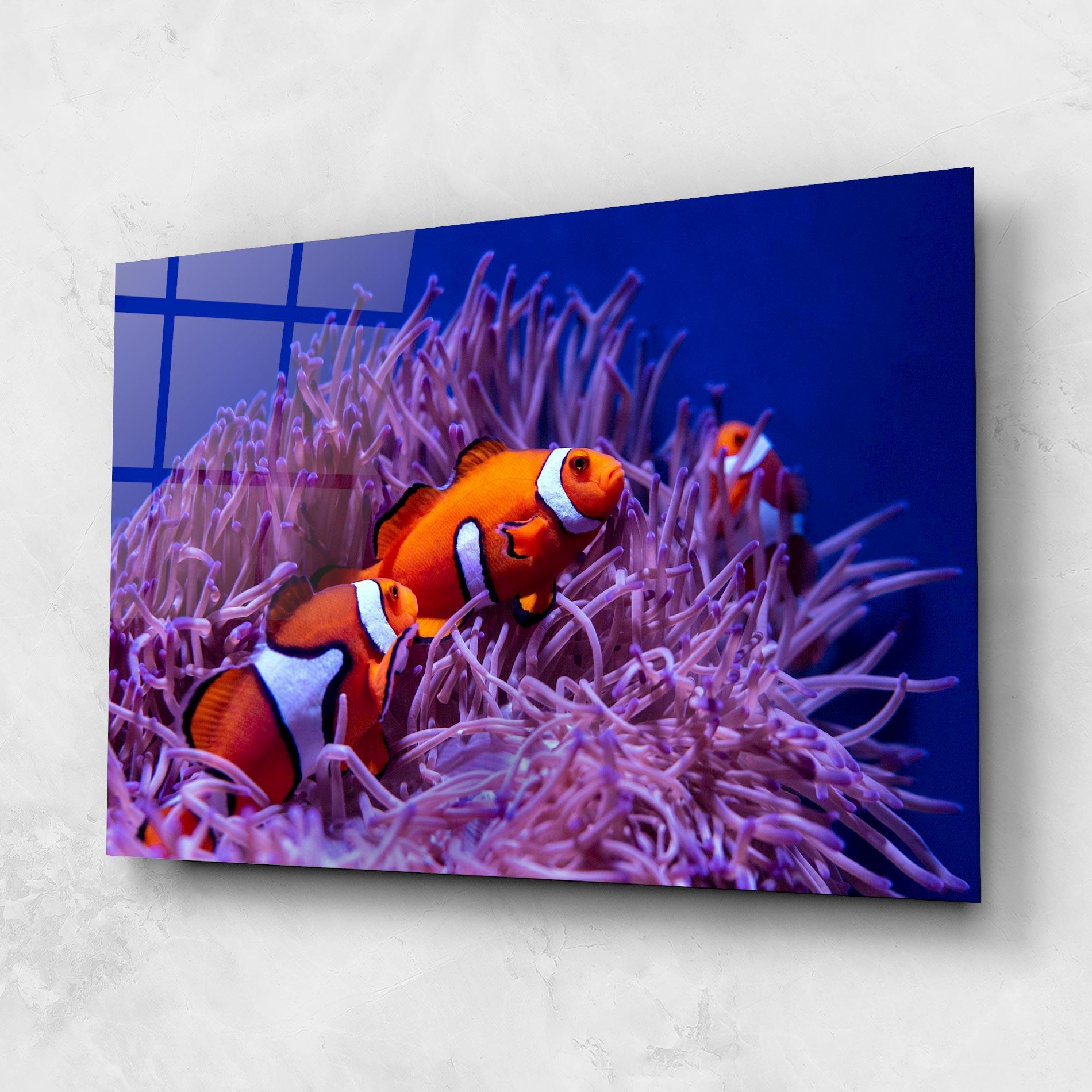 Tablou Sticla Nemo Family mockup 1