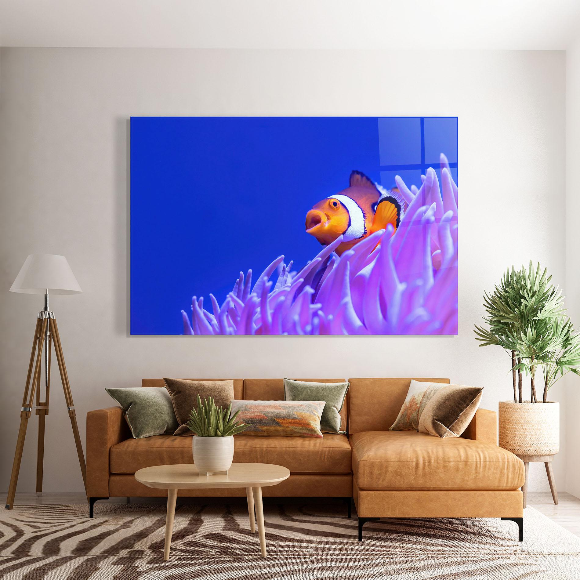 Tablou Sticla Hungry Nemo mockup 7