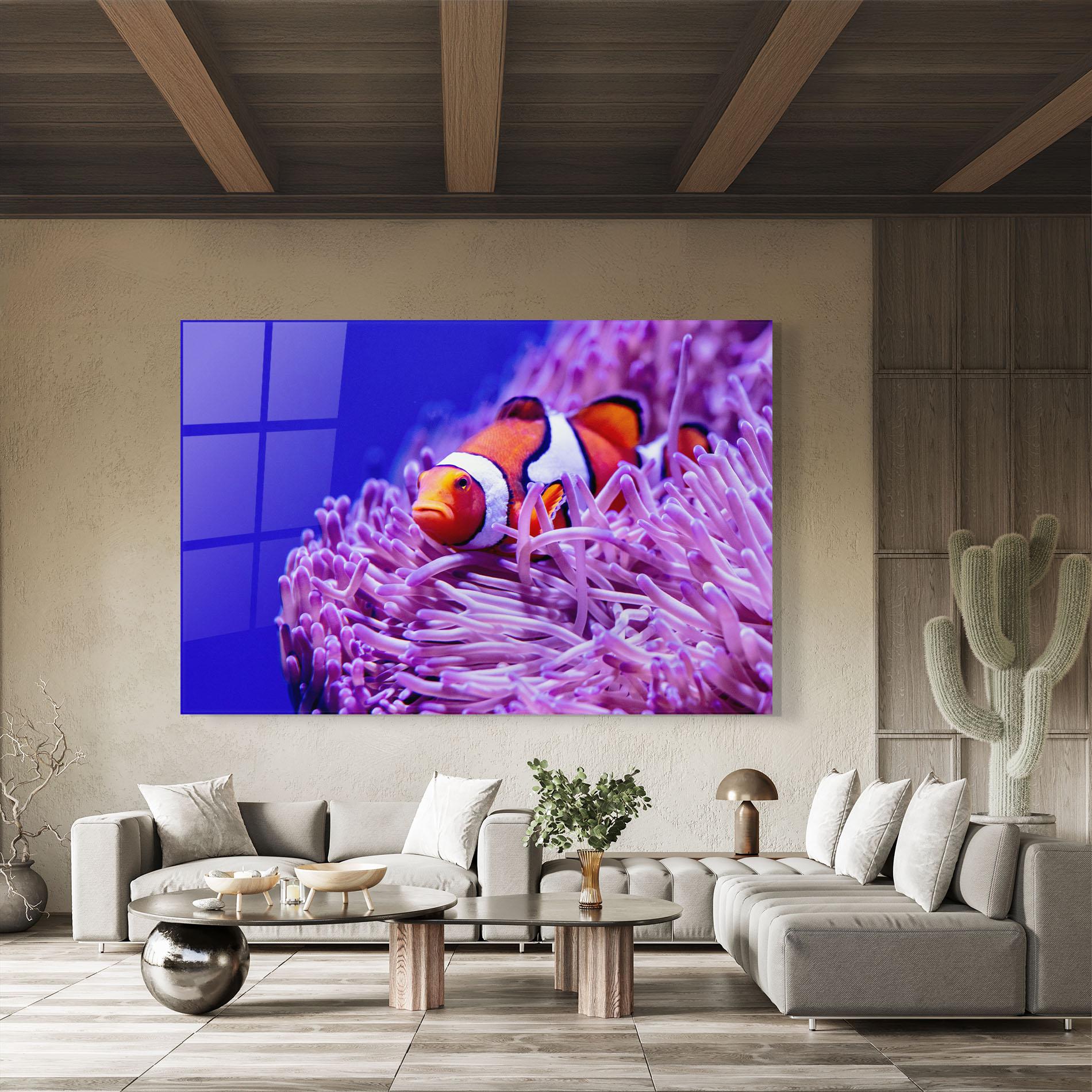 Tablou Sticla Angry Nemo mockup 8