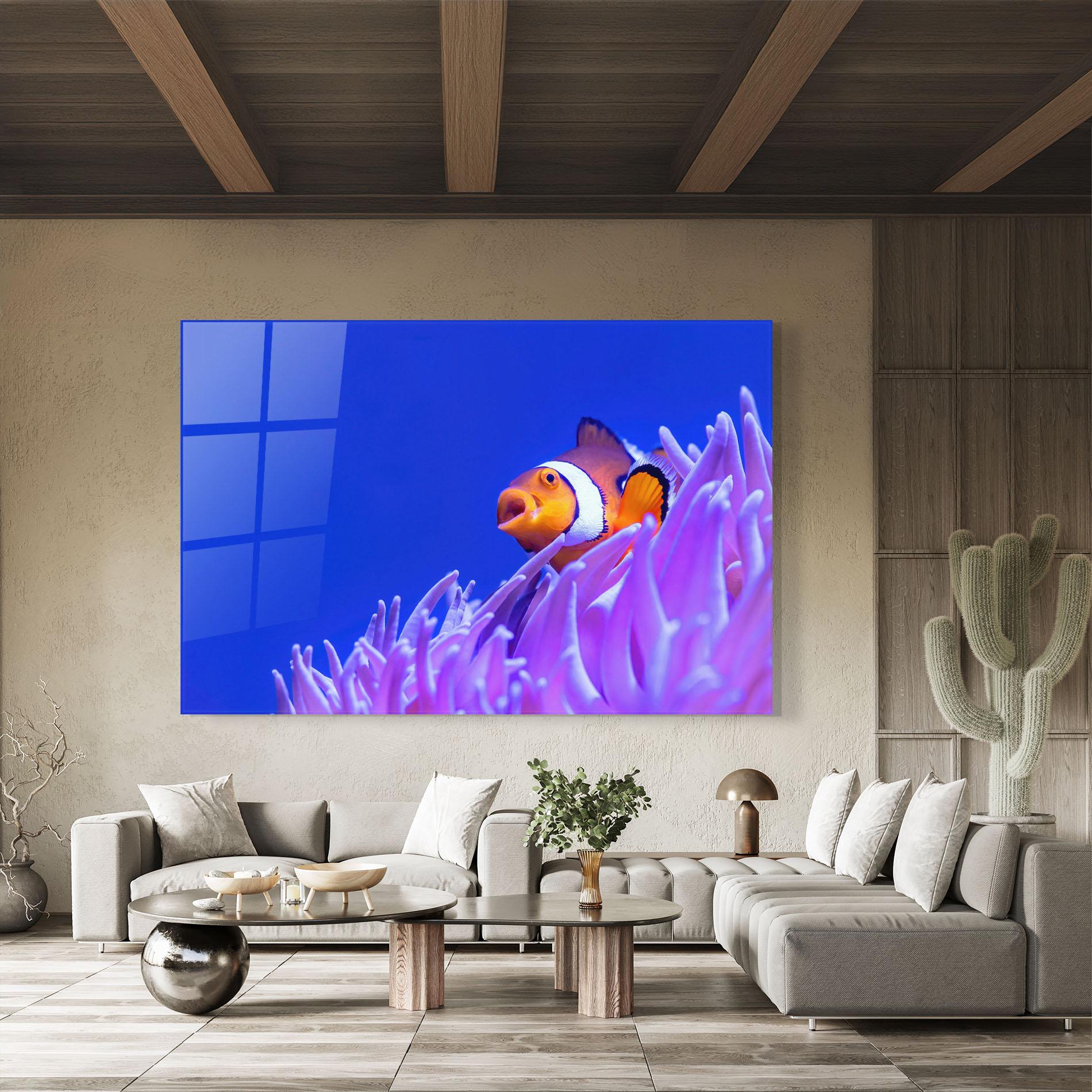 Tablou Sticla Hungry Nemo mockup 8