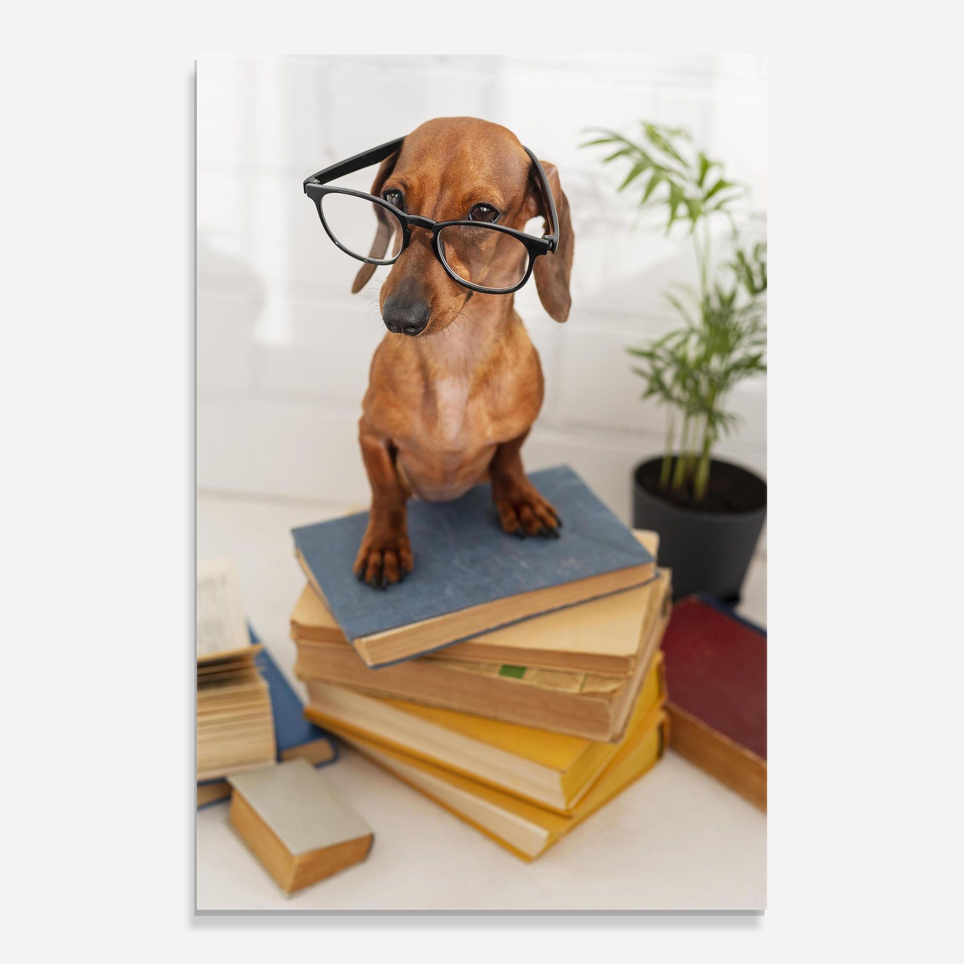 Books Cute Dog mockup 0