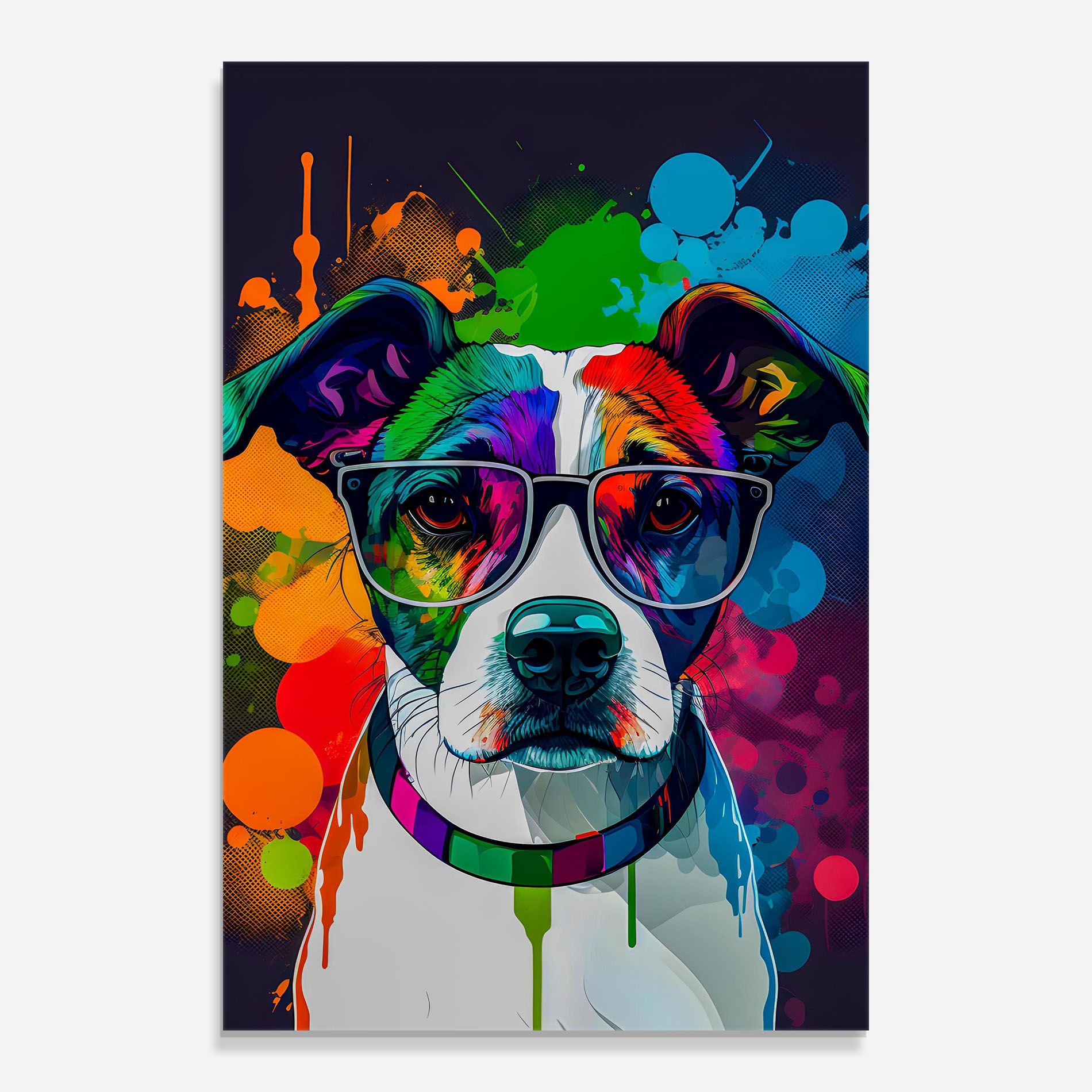 Colorful Dog mockup 0