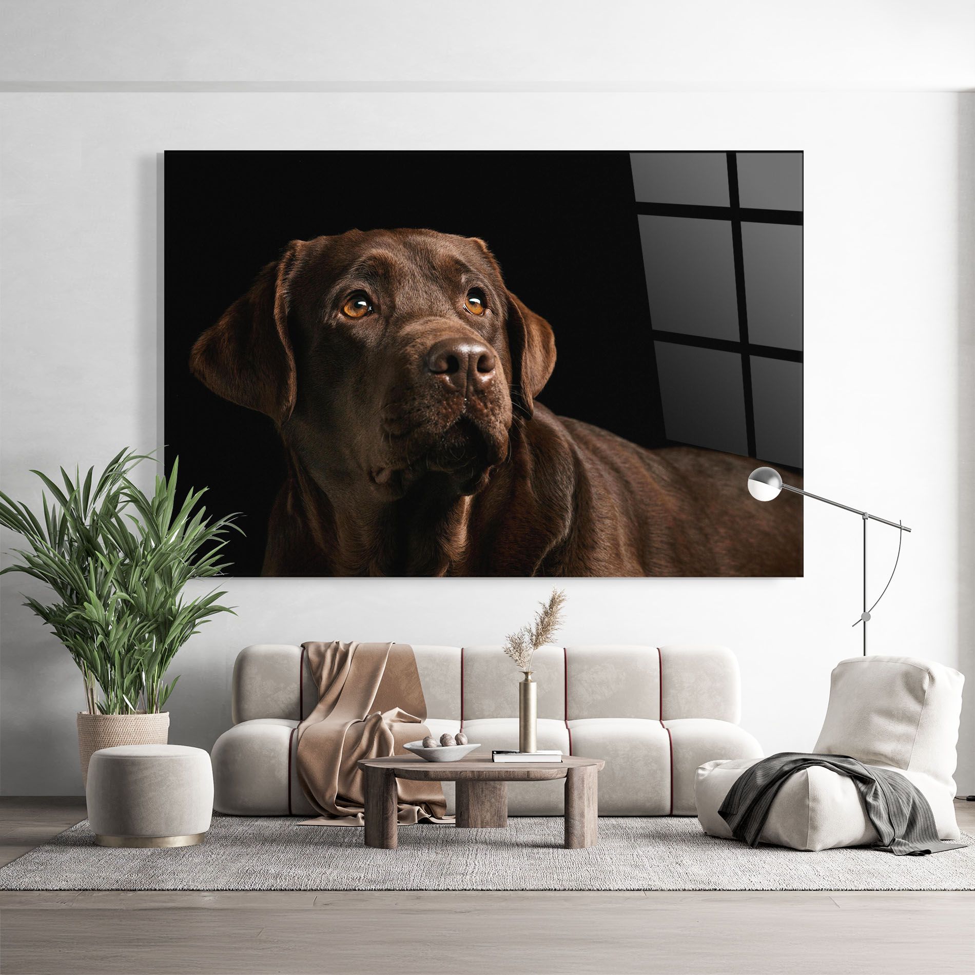 Brown Labrador mockup 9