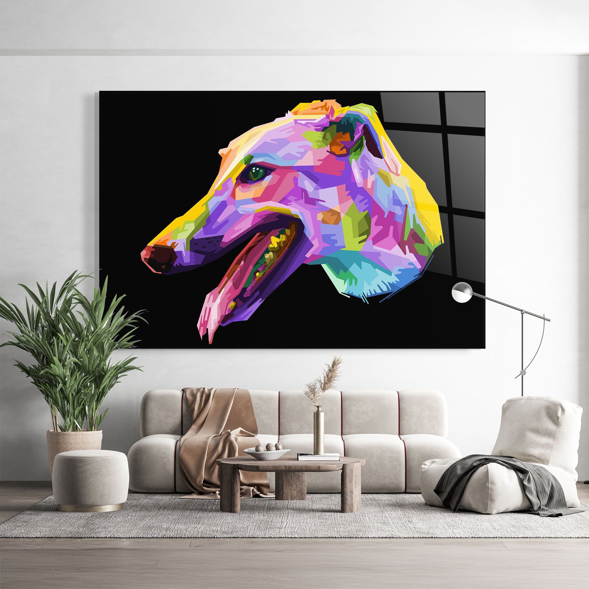 Colorful Dog Art mockup 9
