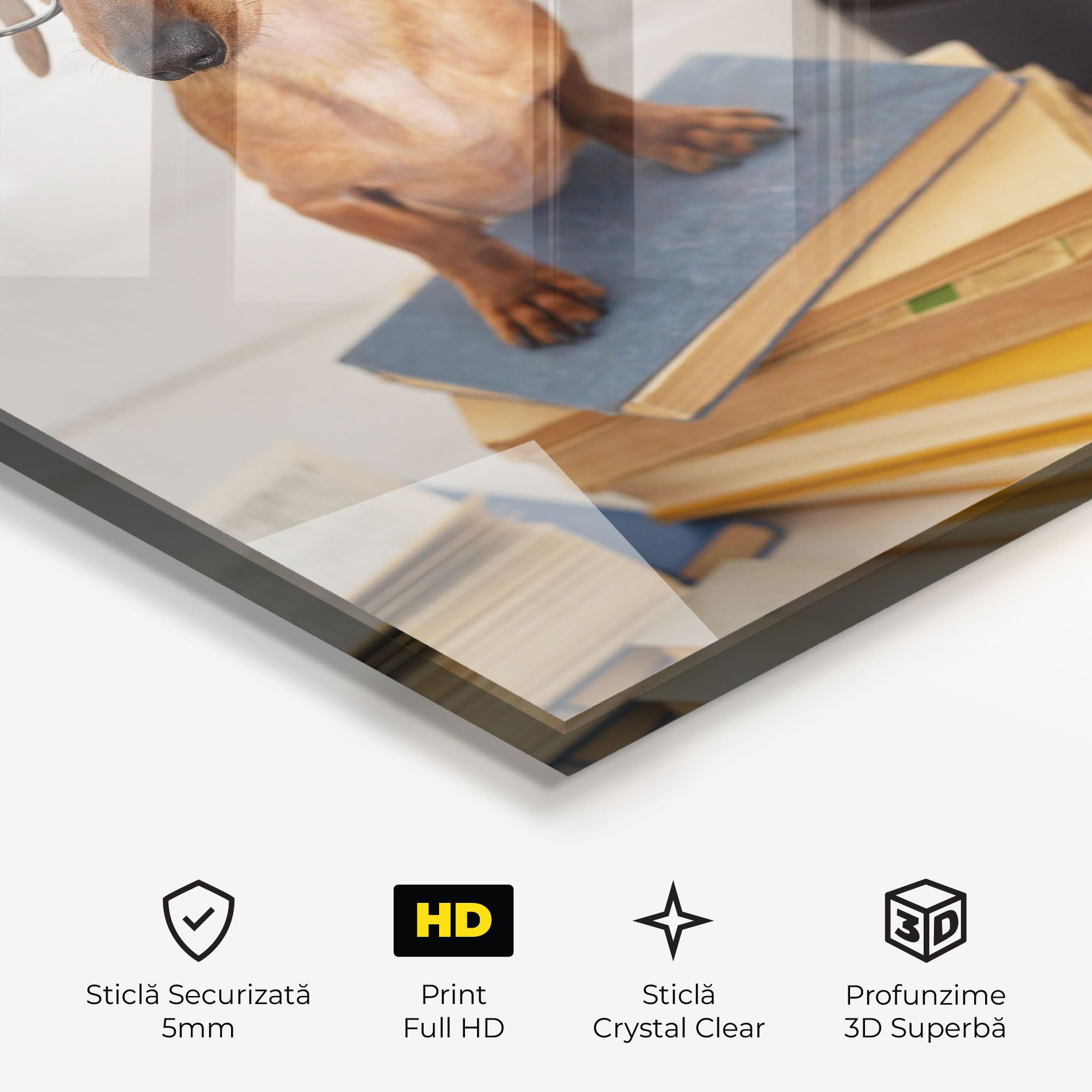 Books Cute Dog mockup 3