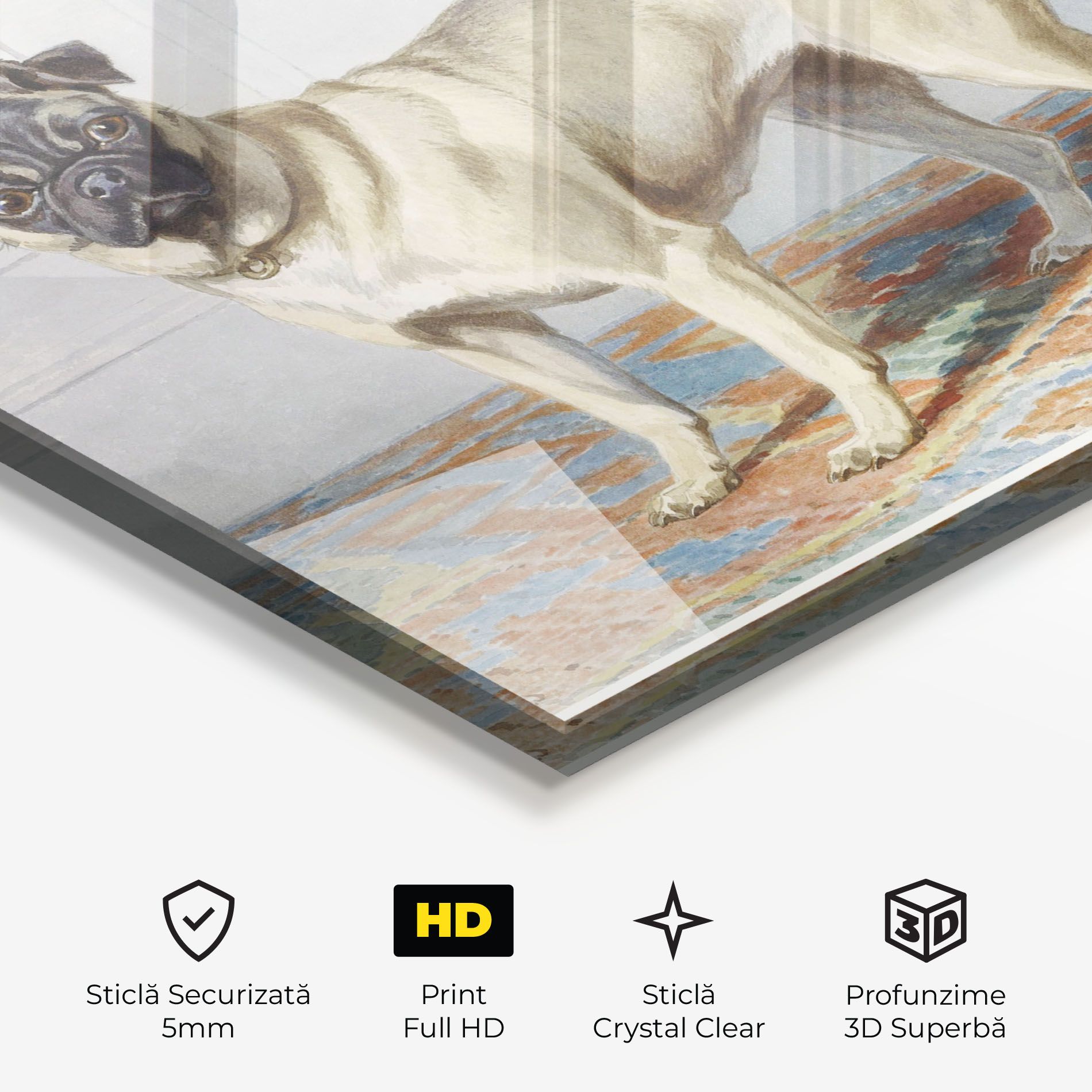 Cute Cream Dog mockup 3