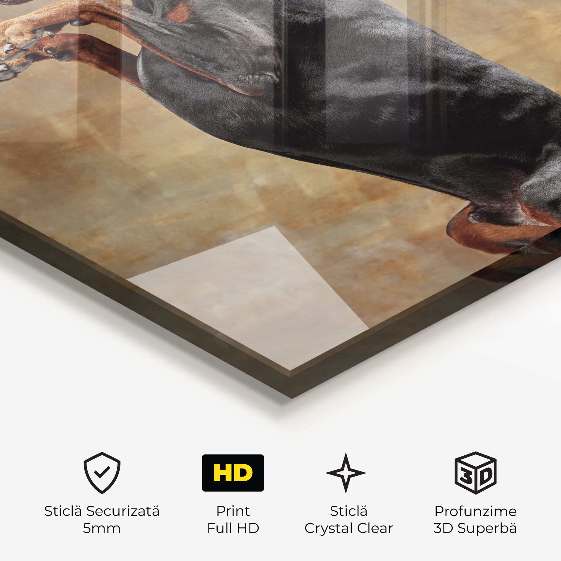 Doberman Standing mockup 3