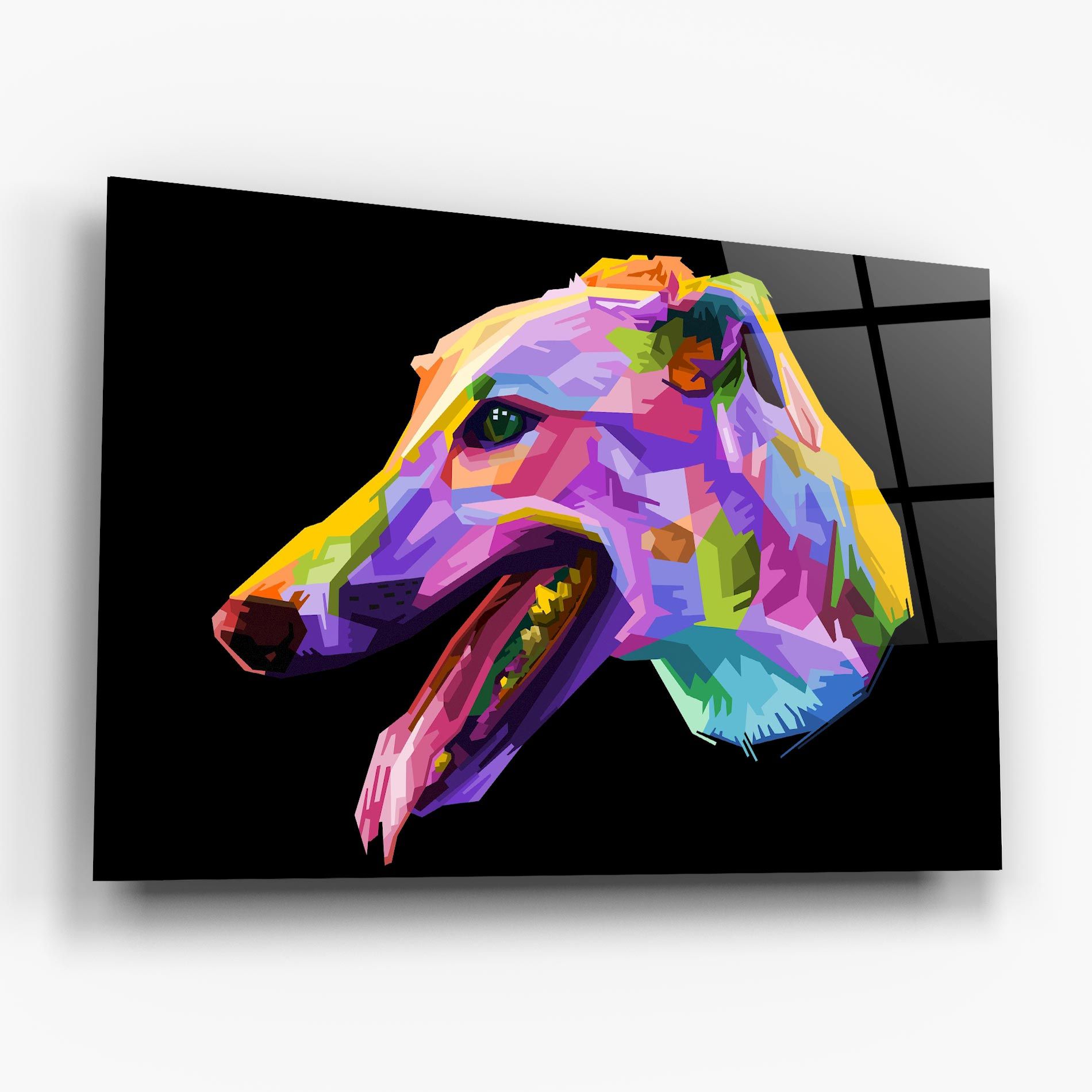 Colorful Dog Art mockup 6