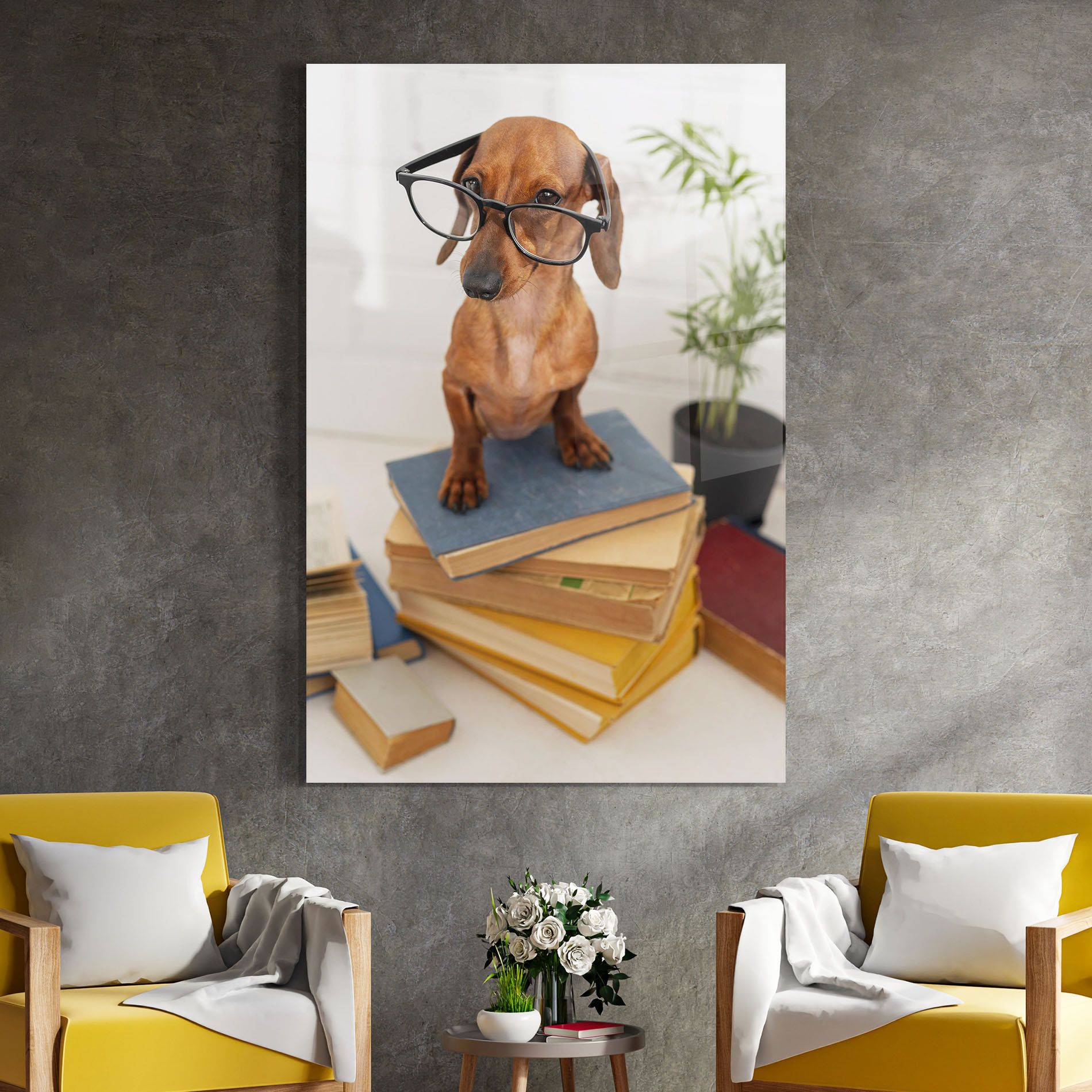Books Cute Dog mockup 4
