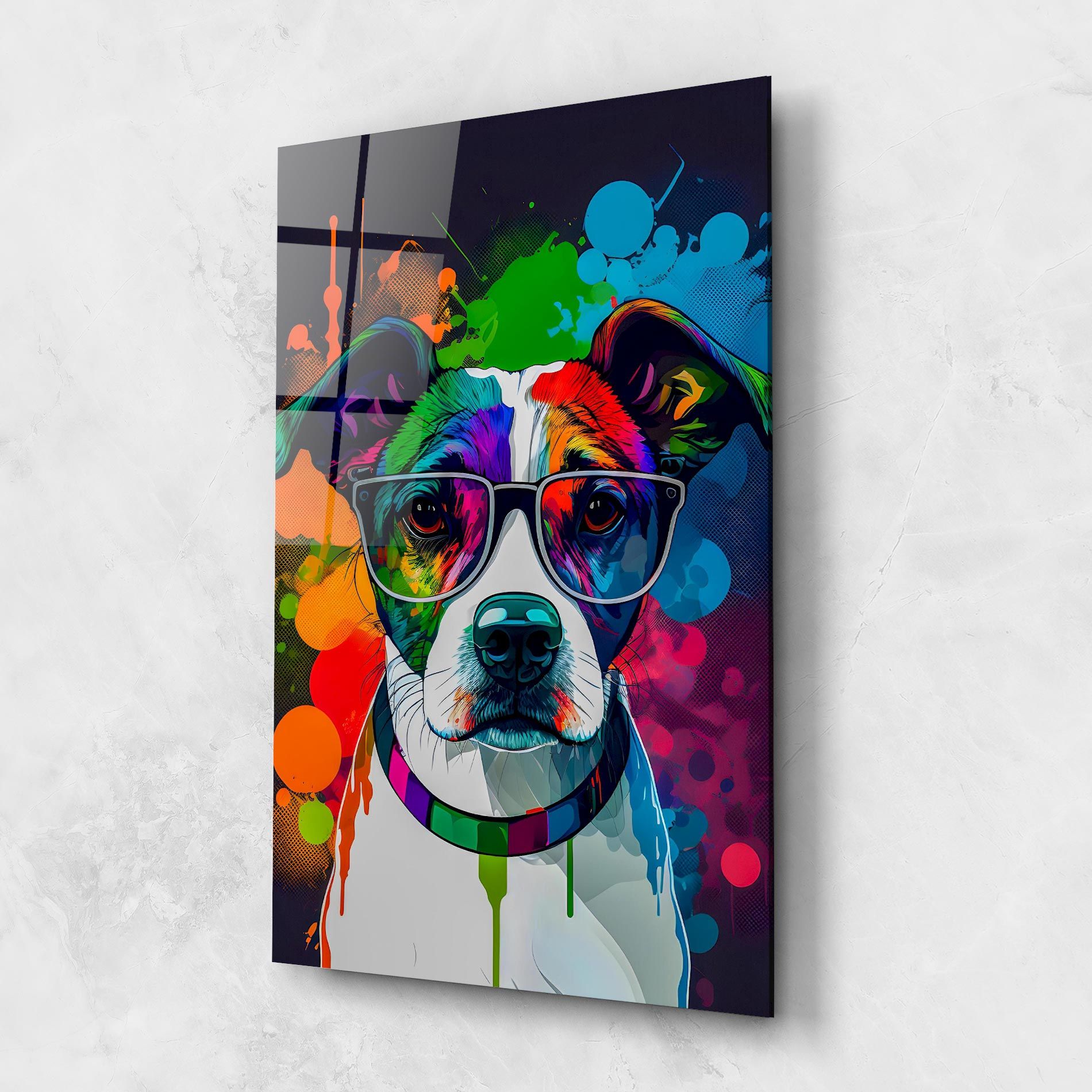 Colorful Dog mockup 1