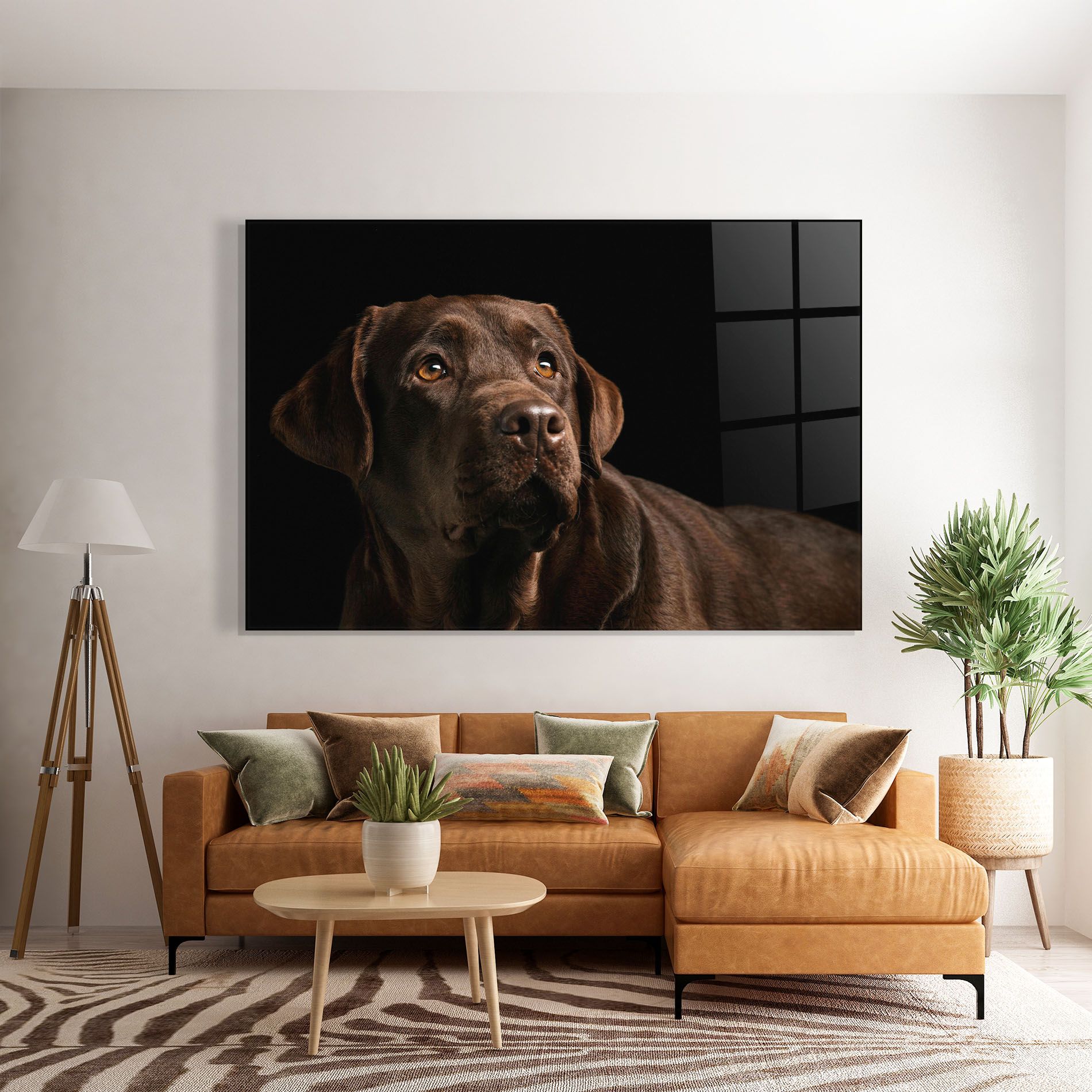 Brown Labrador mockup 7