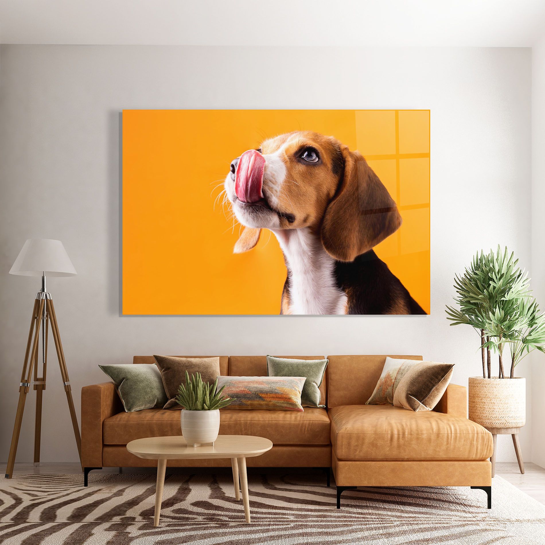 Cute Beagle Puppy mockup 7