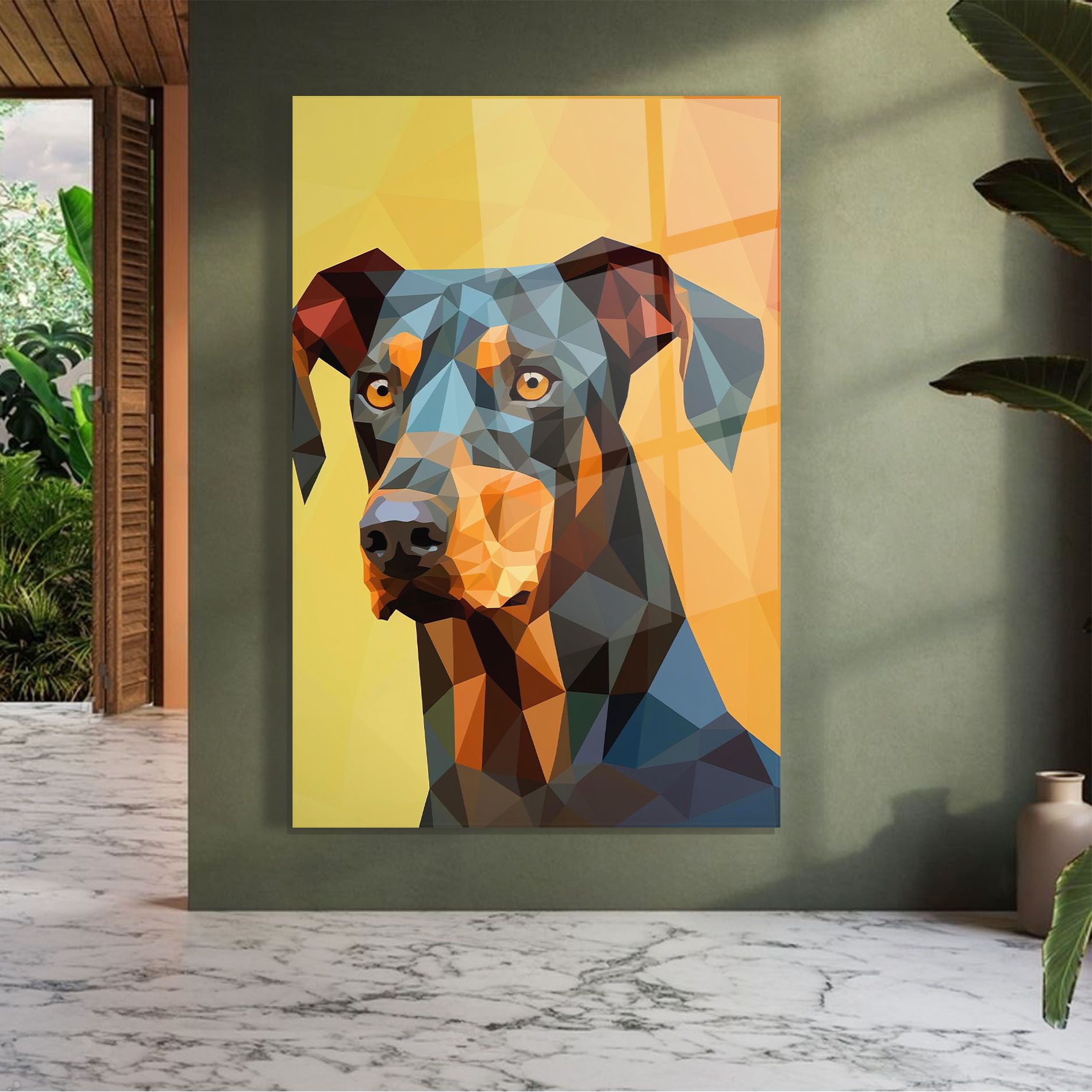 Digital Art Dog mockup 7