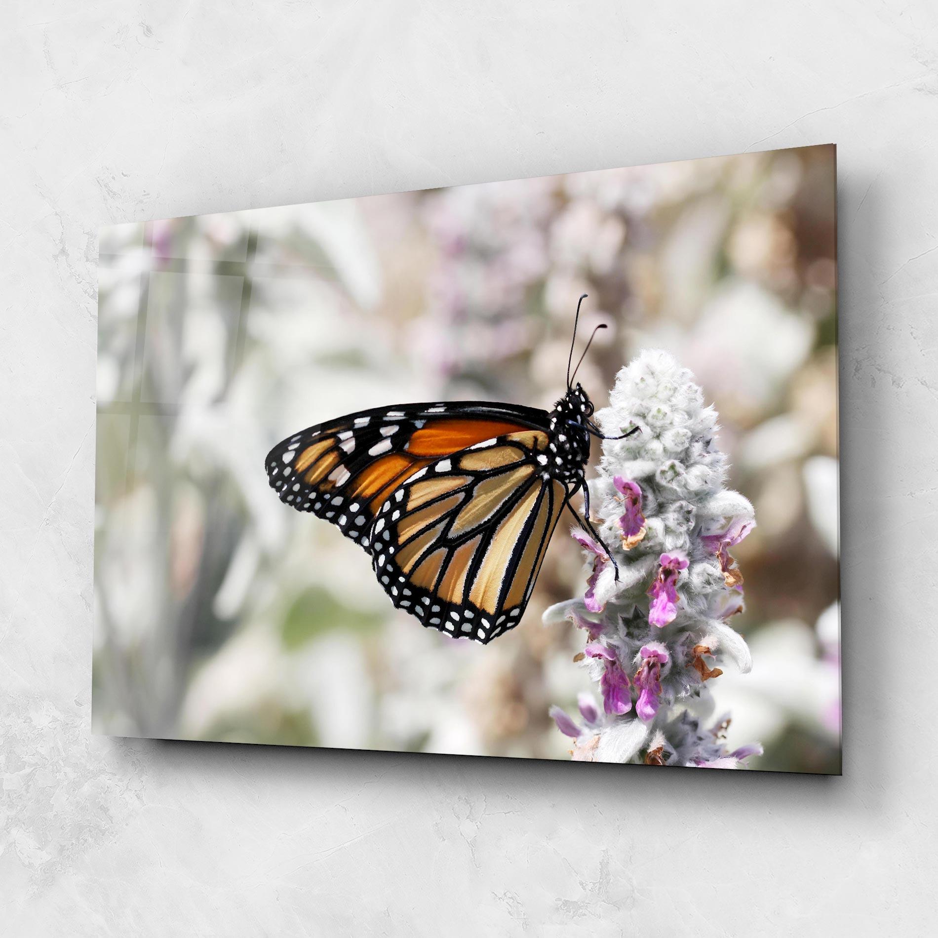 Tablou Sticla Beauty Butterfly mockup 1