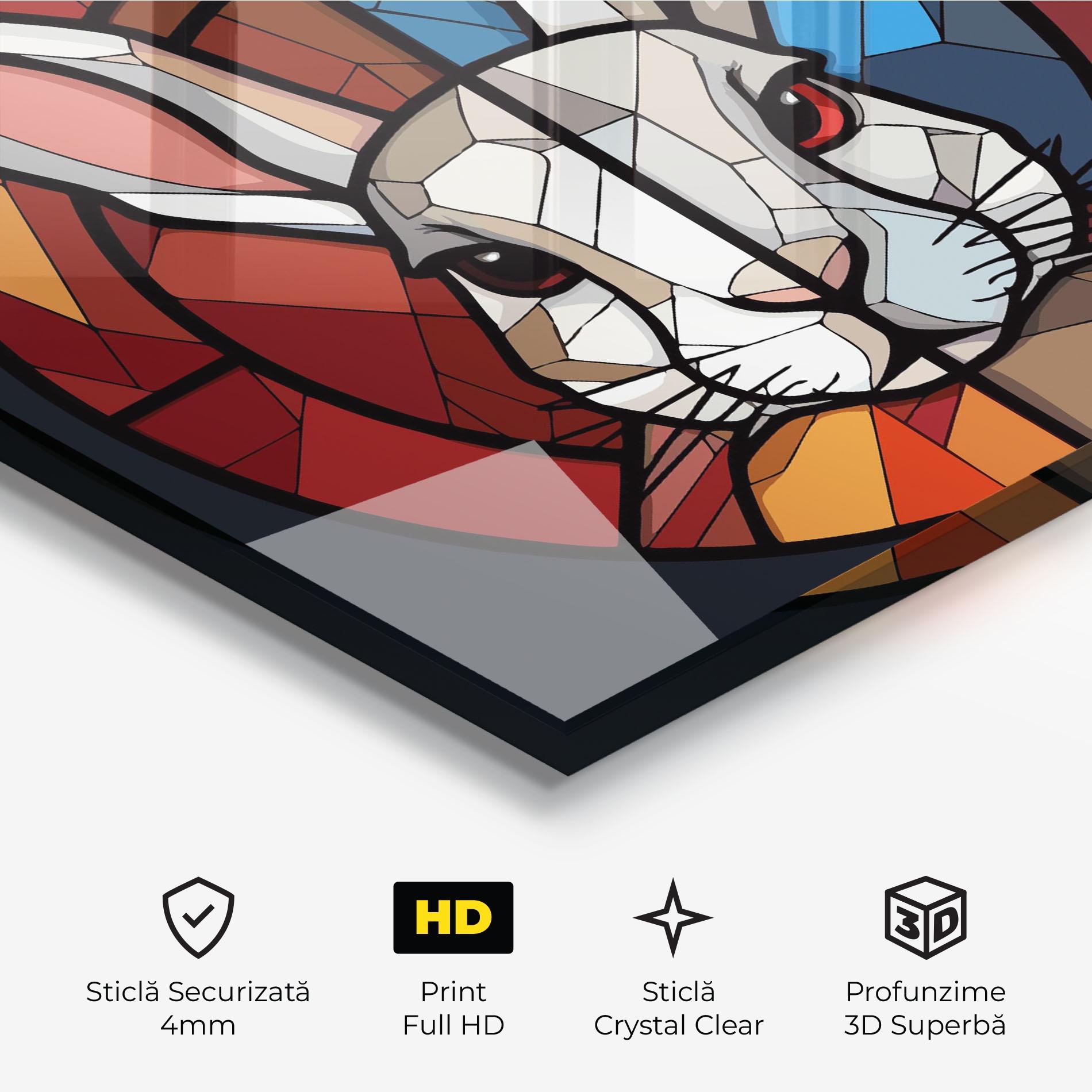 Tablou Sticla Bunny mockup 3