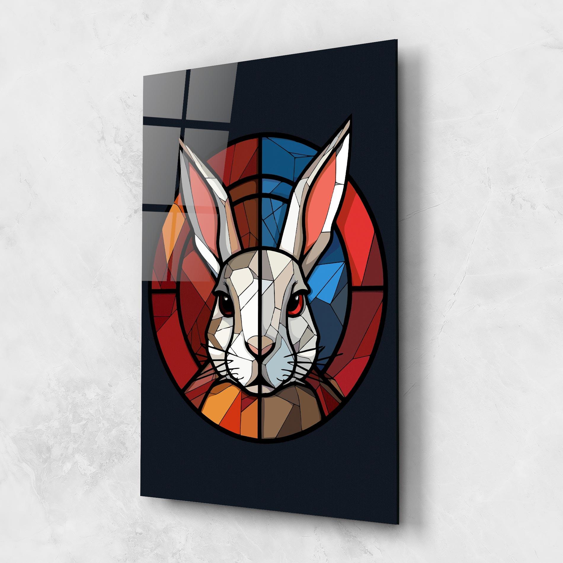 Tablou Sticla Bunny mockup 1
