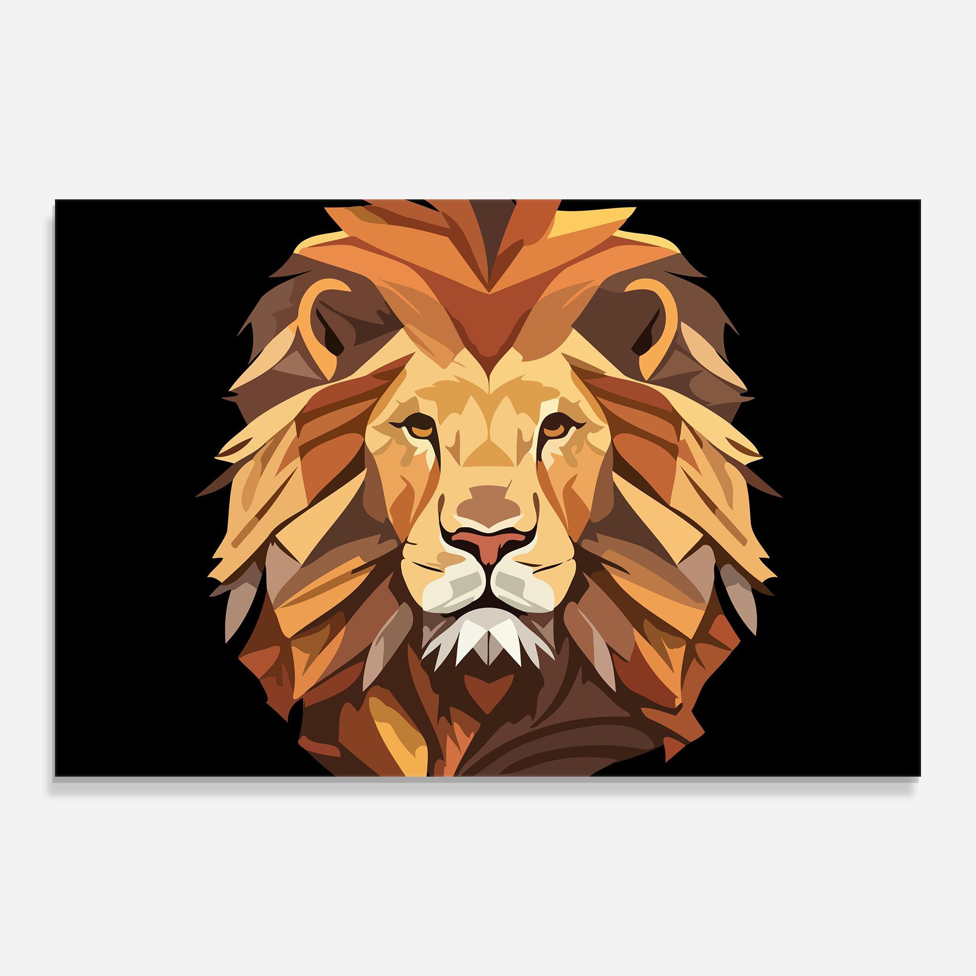 Cartoon Lion mockup 0