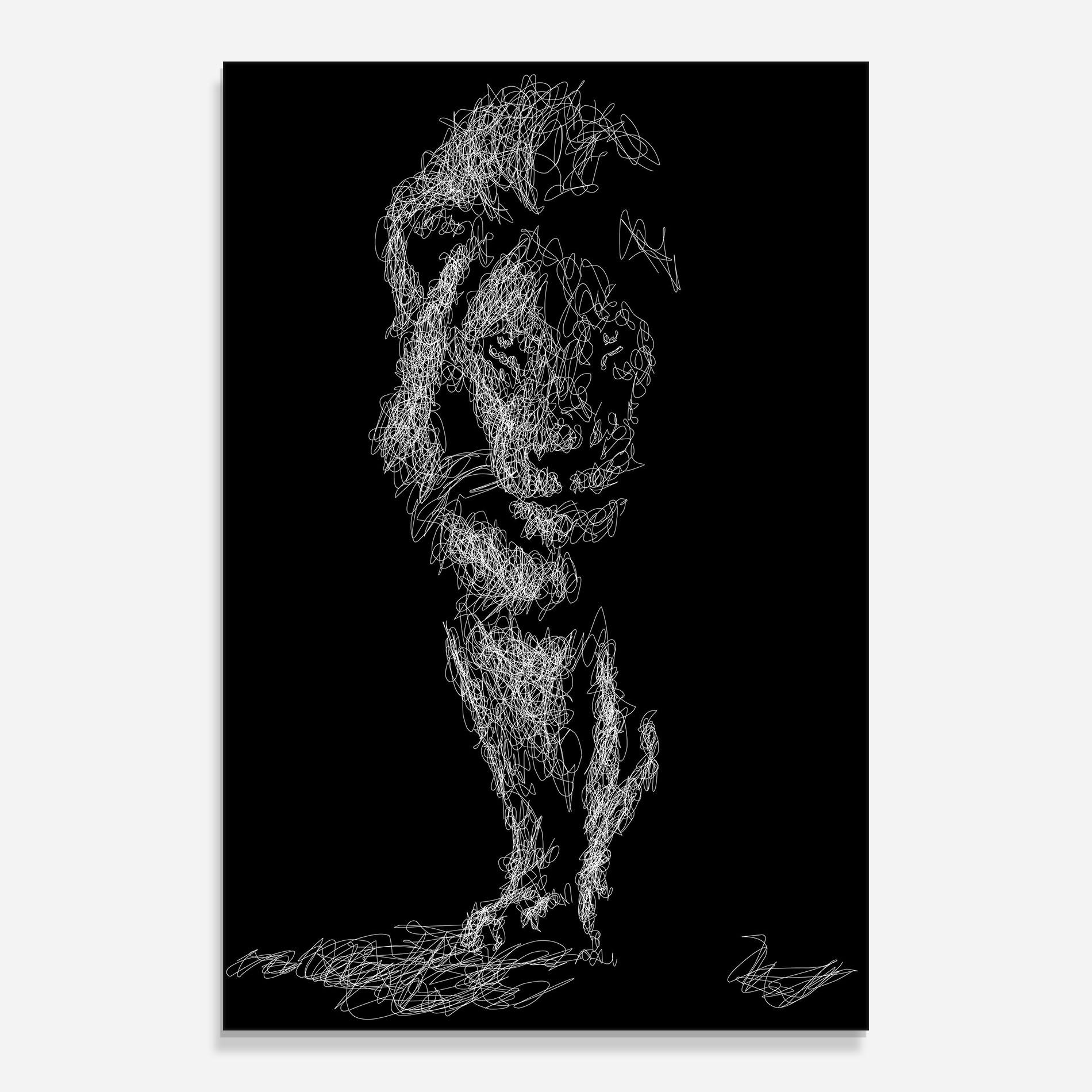 Tablou Sticla Lion Signature mockup 0