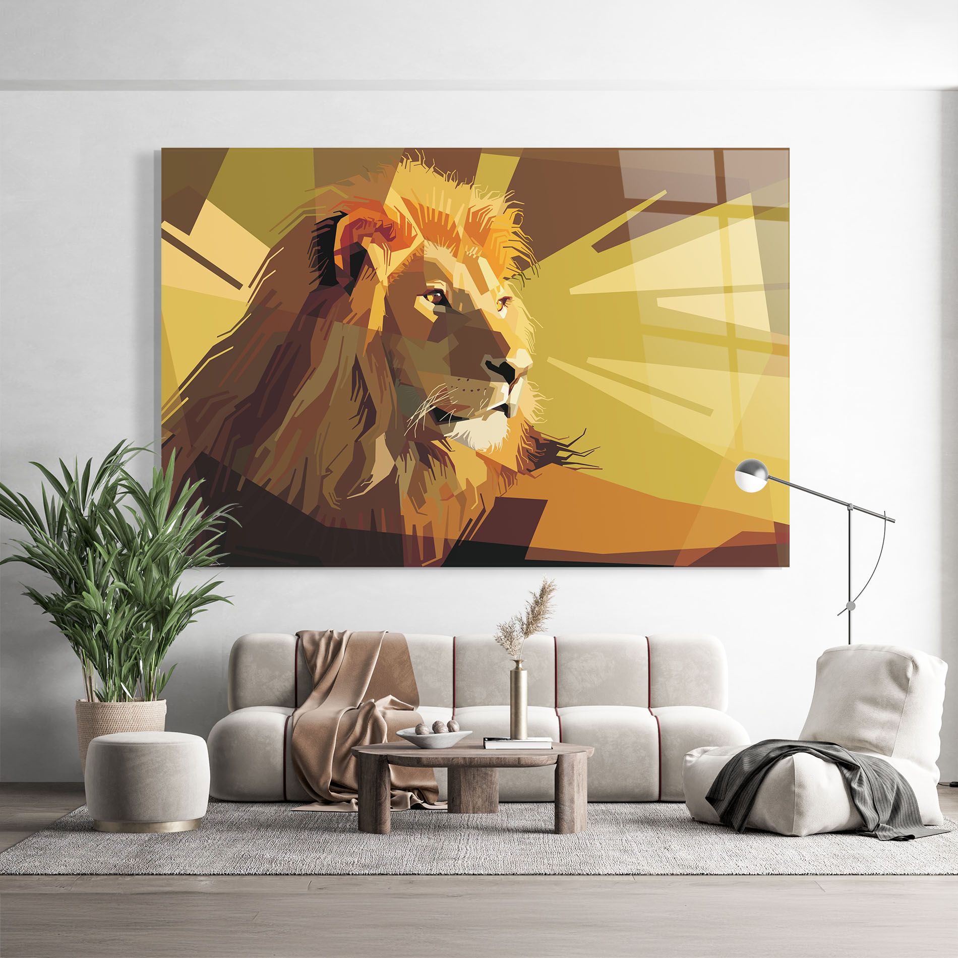 Lion Art mockup 9