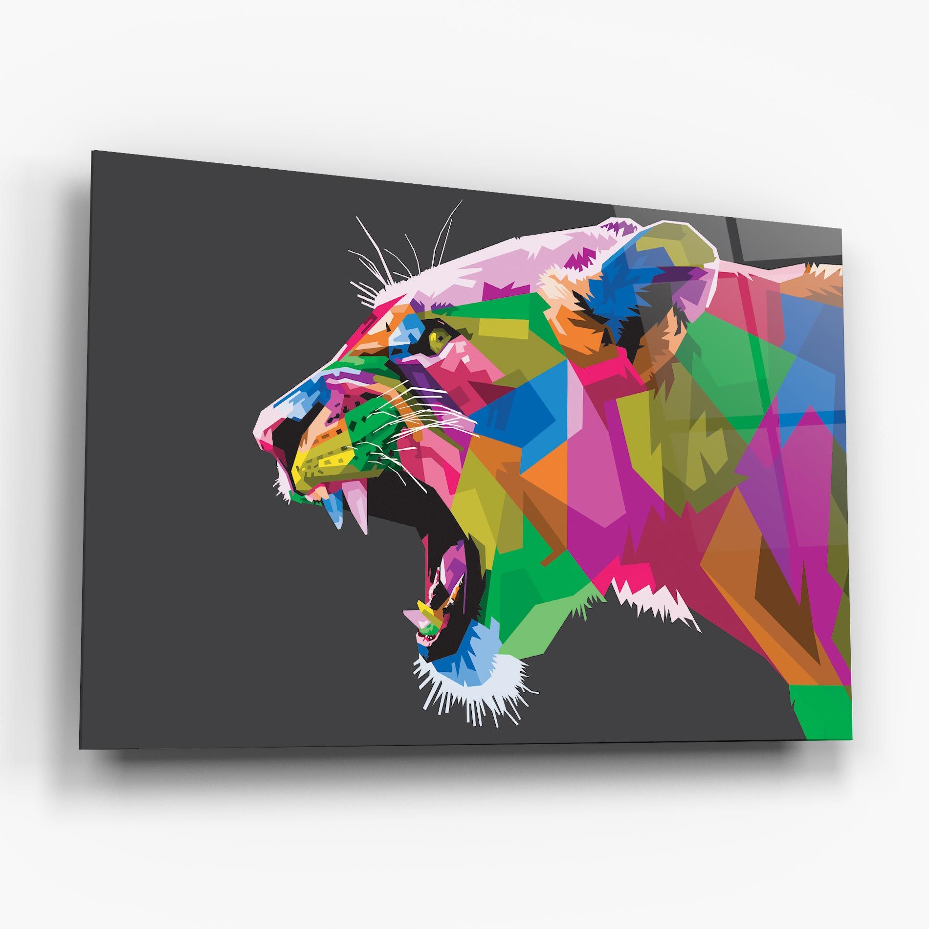 Female Lion Head mockup 6