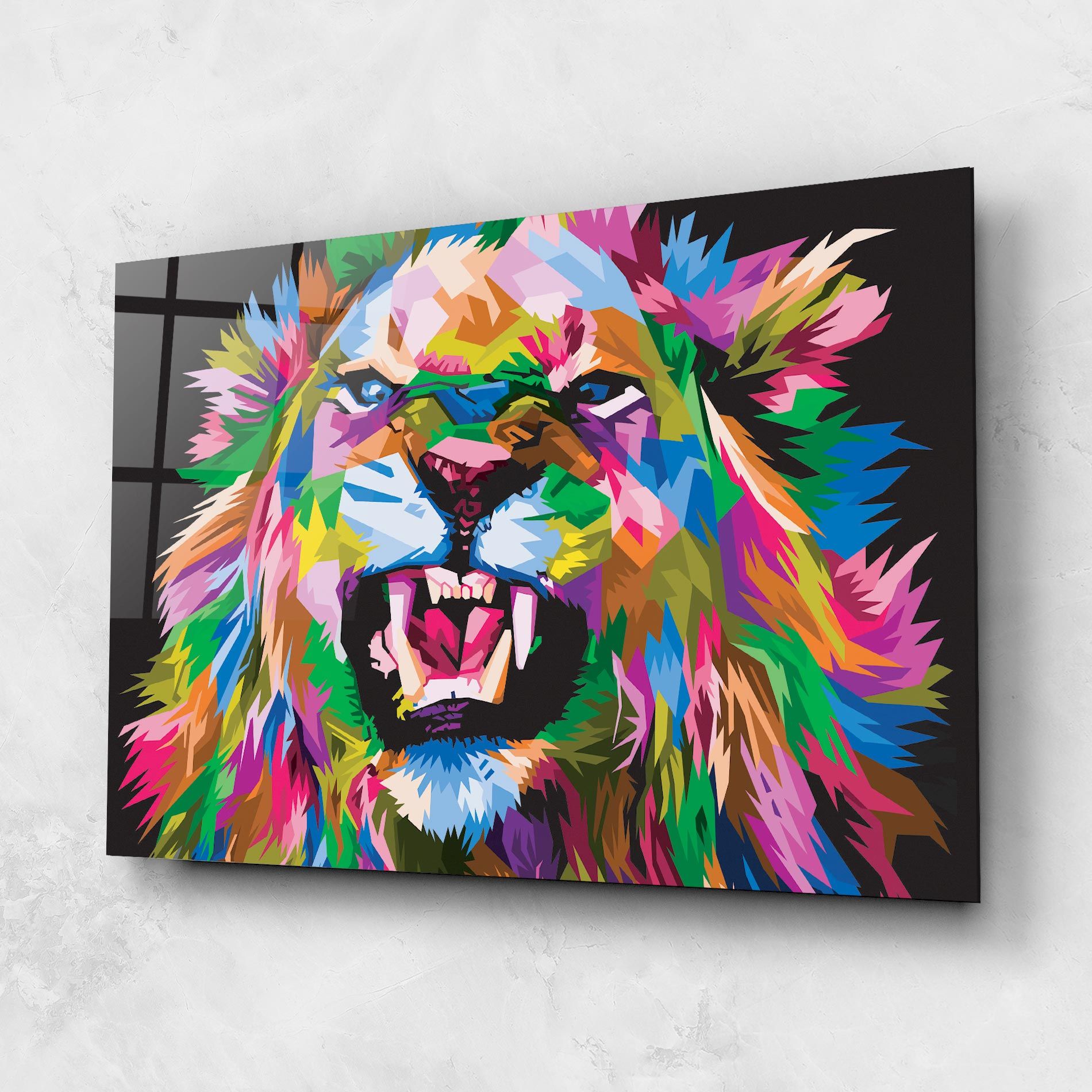 Angry Lion Eyes mockup 1