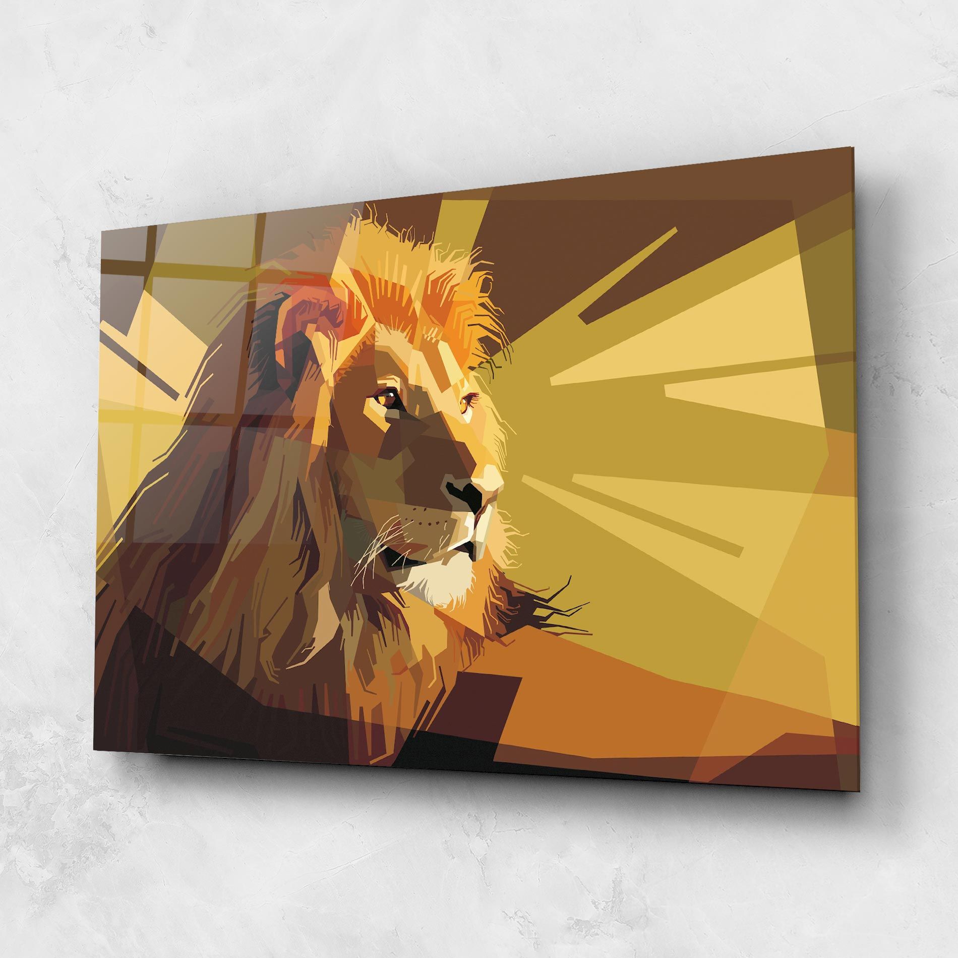 Lion Art mockup 1