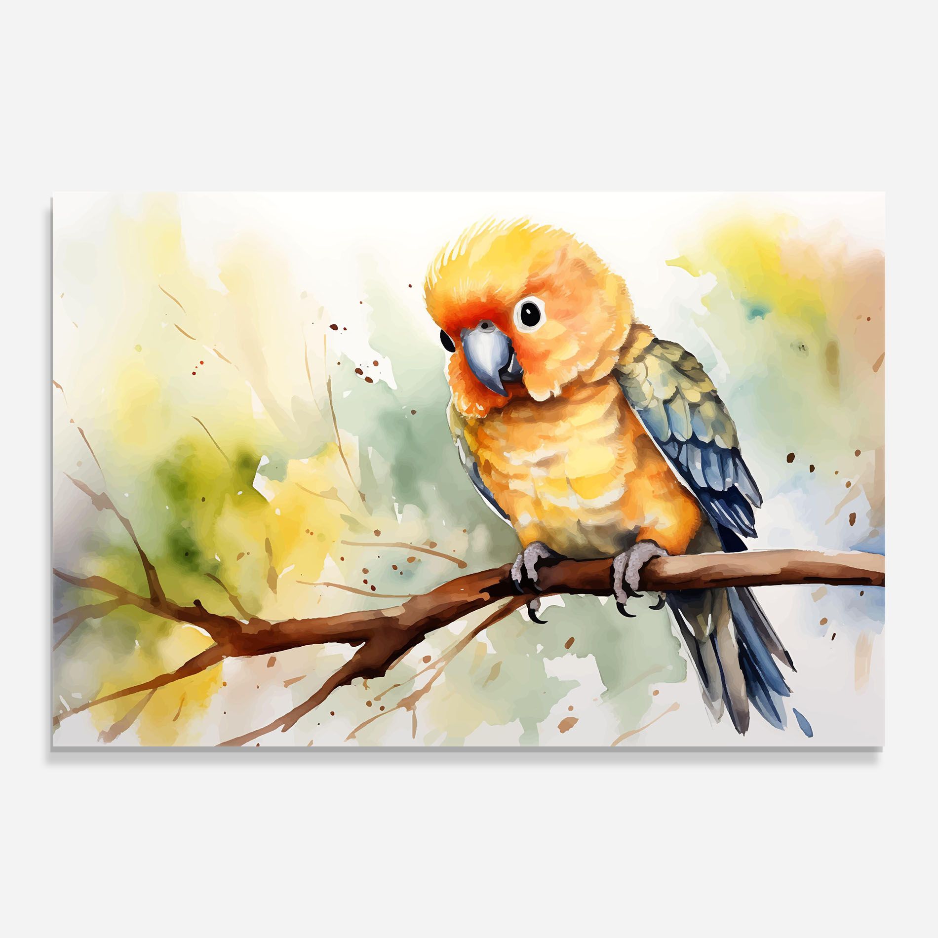 Cute Baby Parrot mockup 0