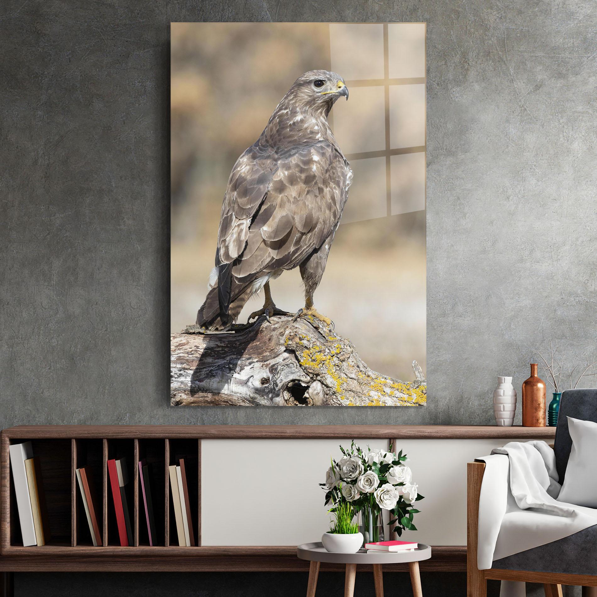 Tablou Sticla Eagle Nature mockup 2