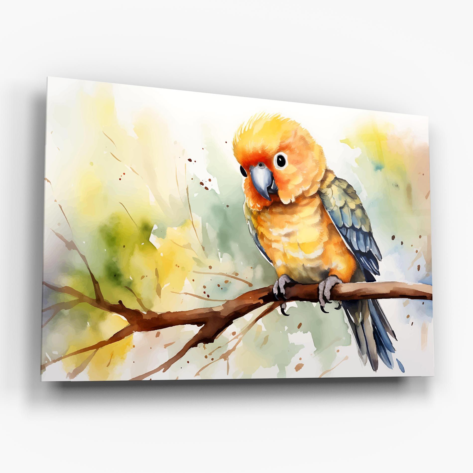 Cute Baby Parrot mockup 6
