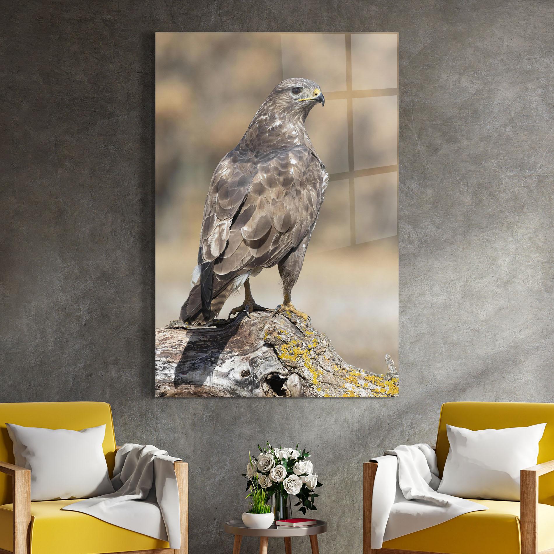 Tablou Sticla Eagle Nature mockup 4