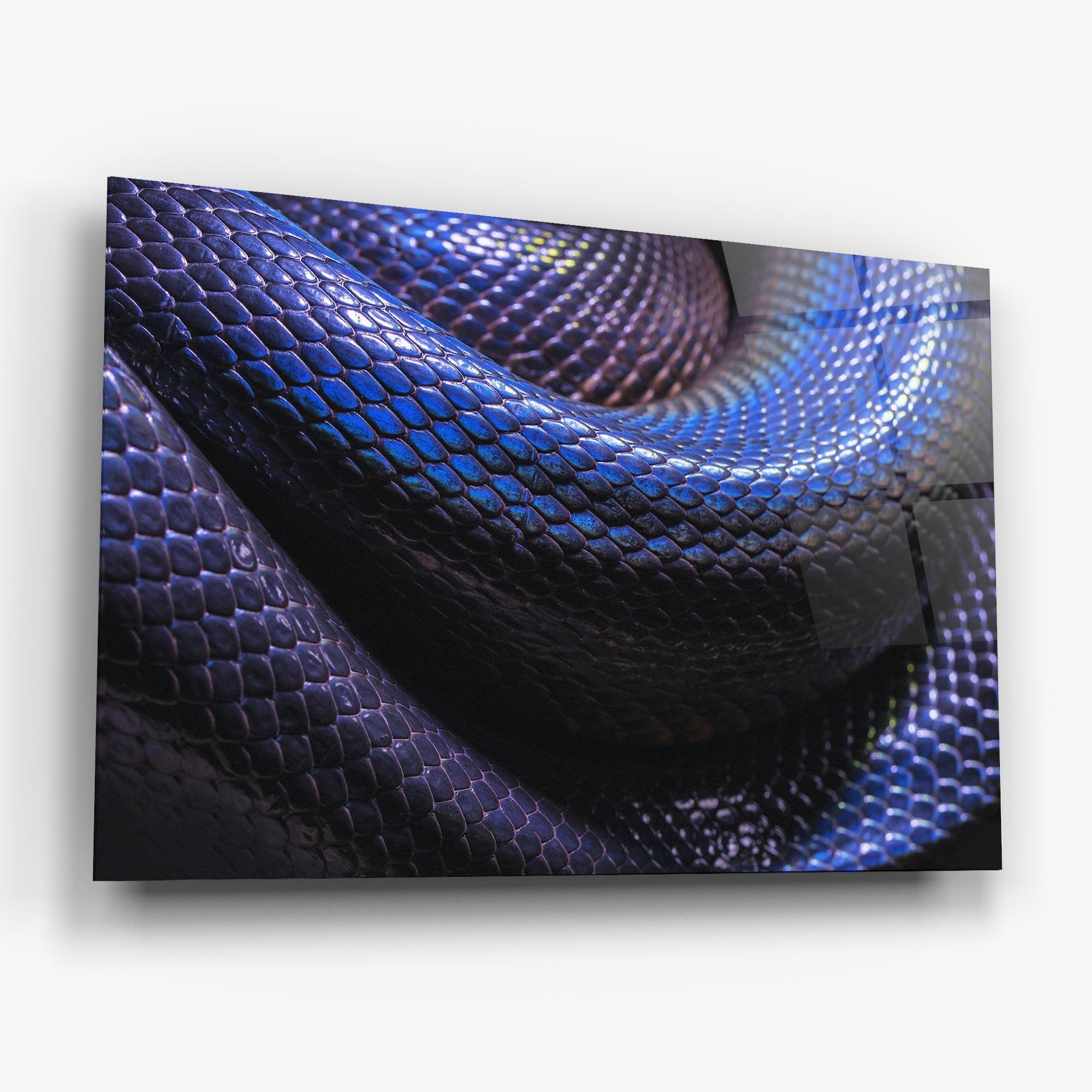 Tablou Sticla Snake Skin mockup 6