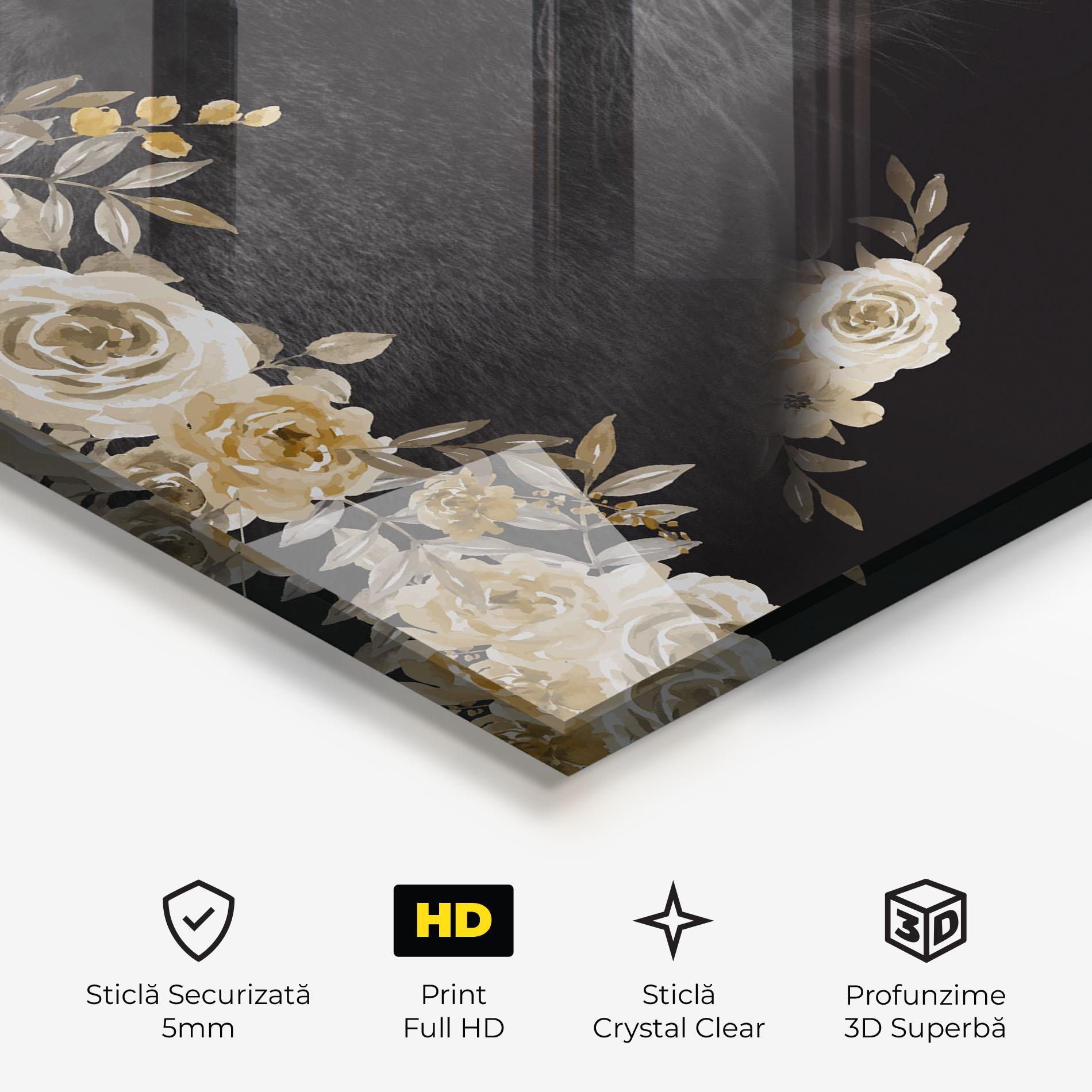 Tablou Sticla Looking To Your Future mockup 3