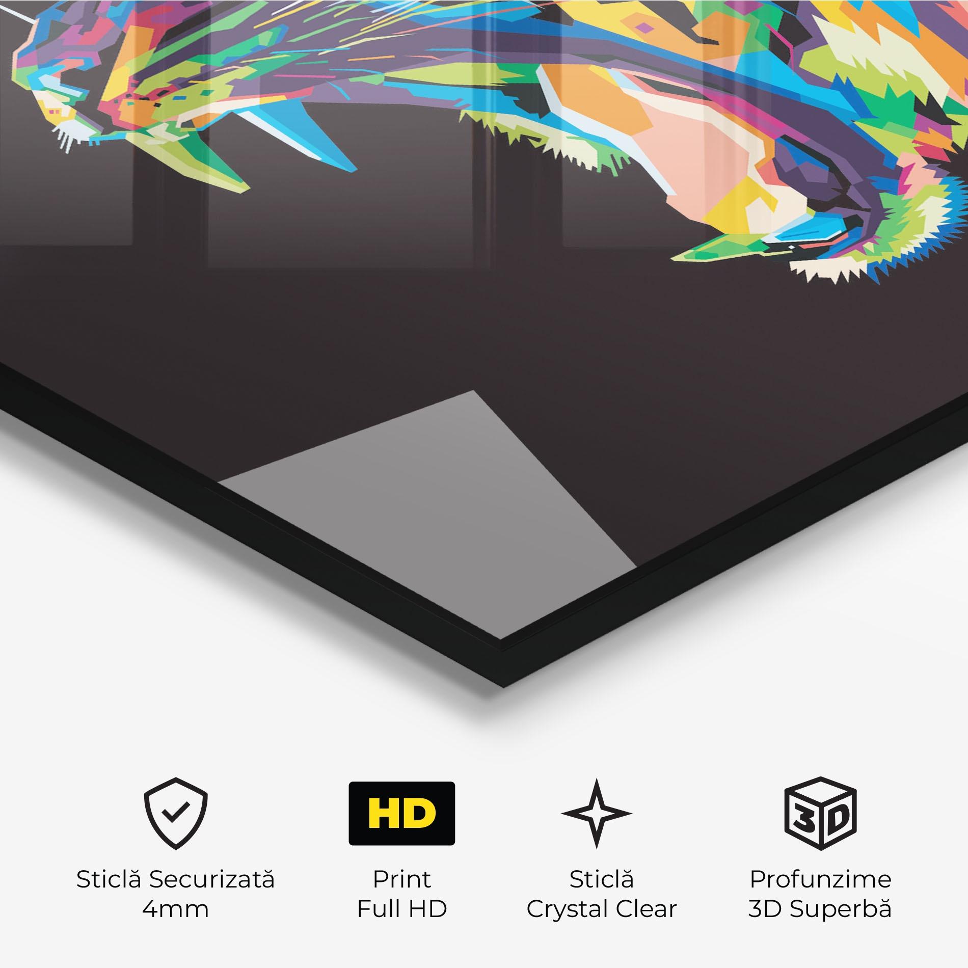 Tablou Sticla Ready To Eat mockup 3