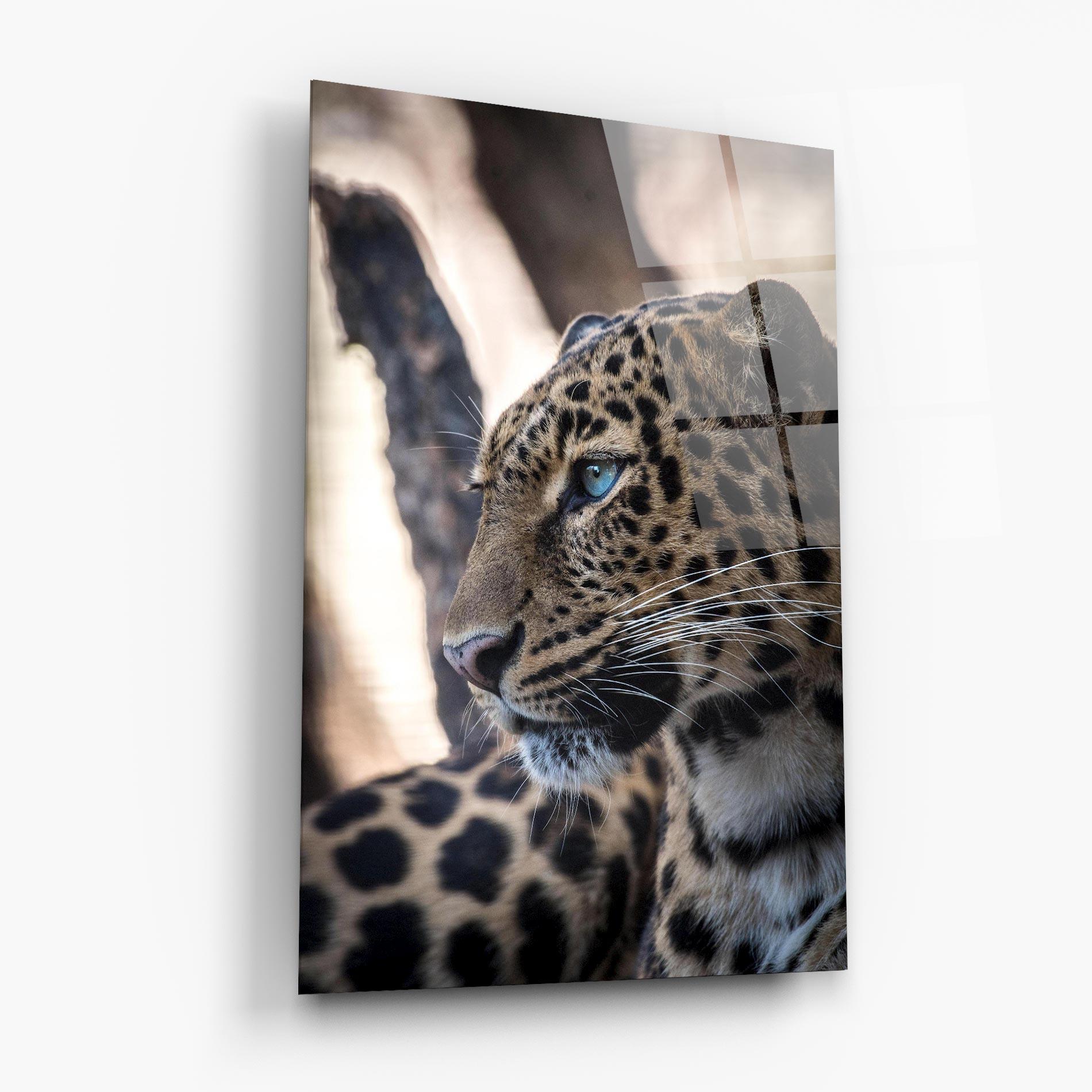 Tablou Sticla Blue Tiger mockup 6