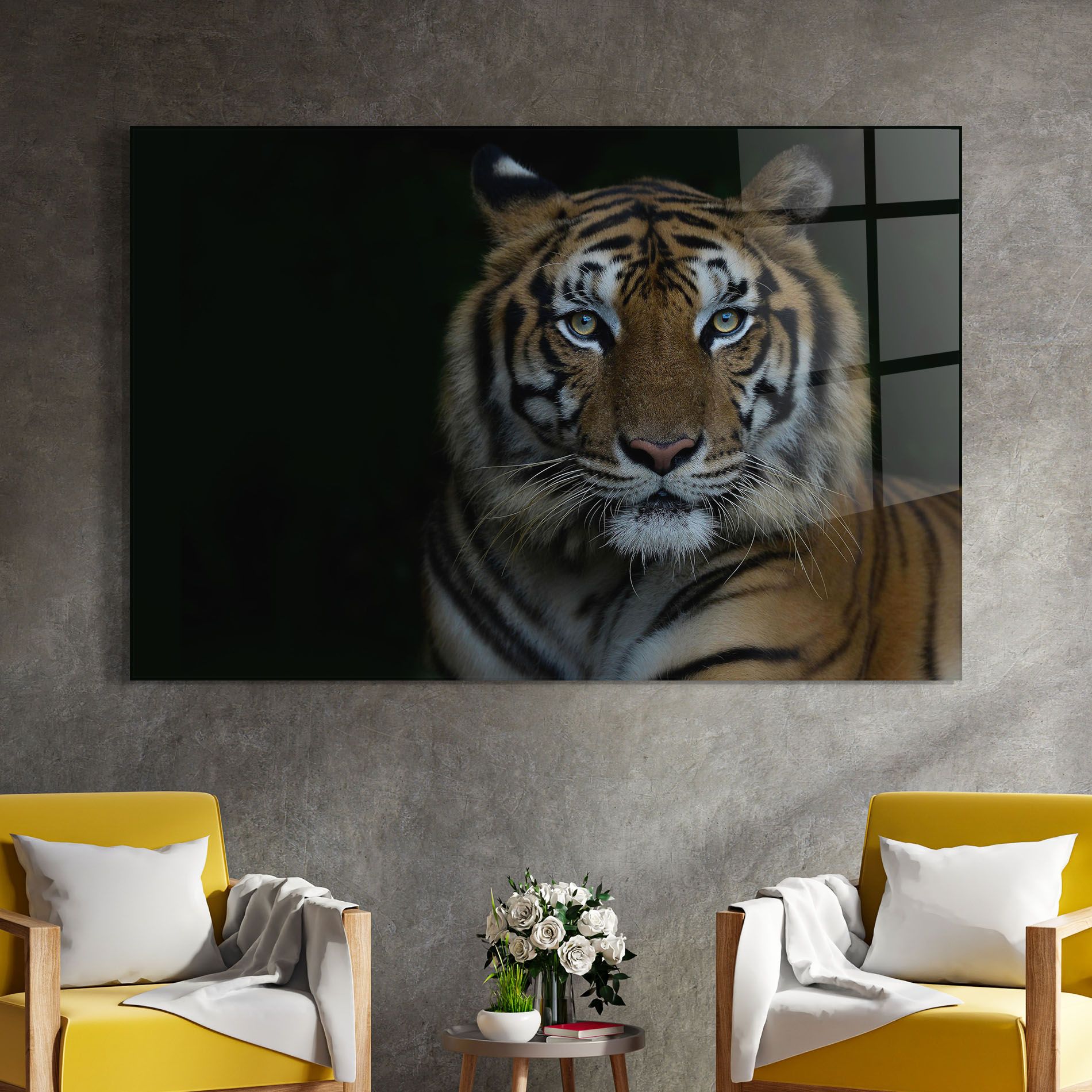 Close Up Tiger mockup 4