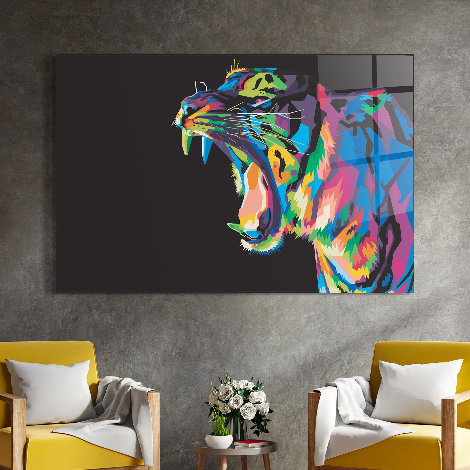 Tablou Sticla Ready To Eat mockup 4