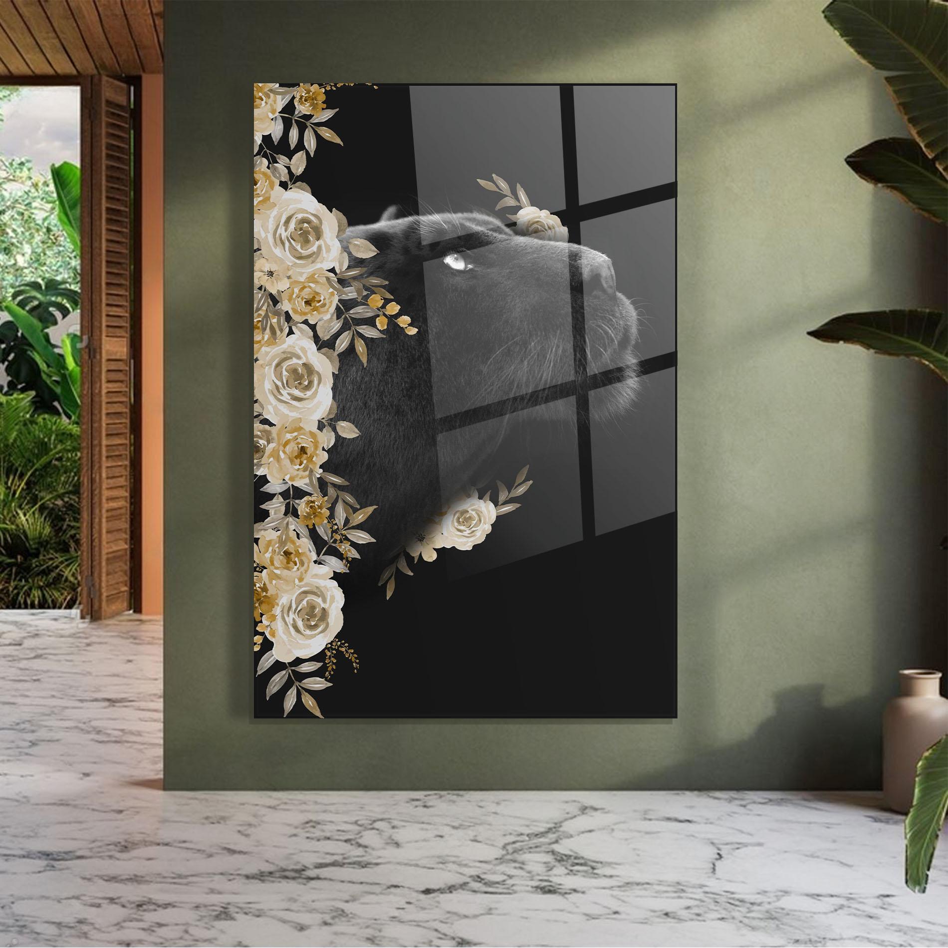 Tablou Sticla Looking To Your Future mockup 7