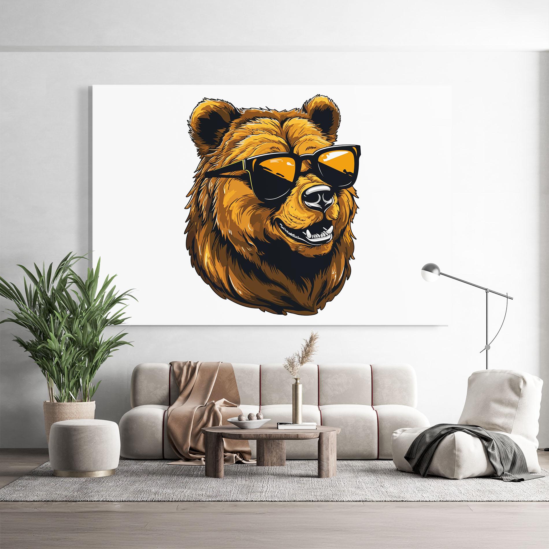 Tablou Sticla Cool Glasses mockup 9