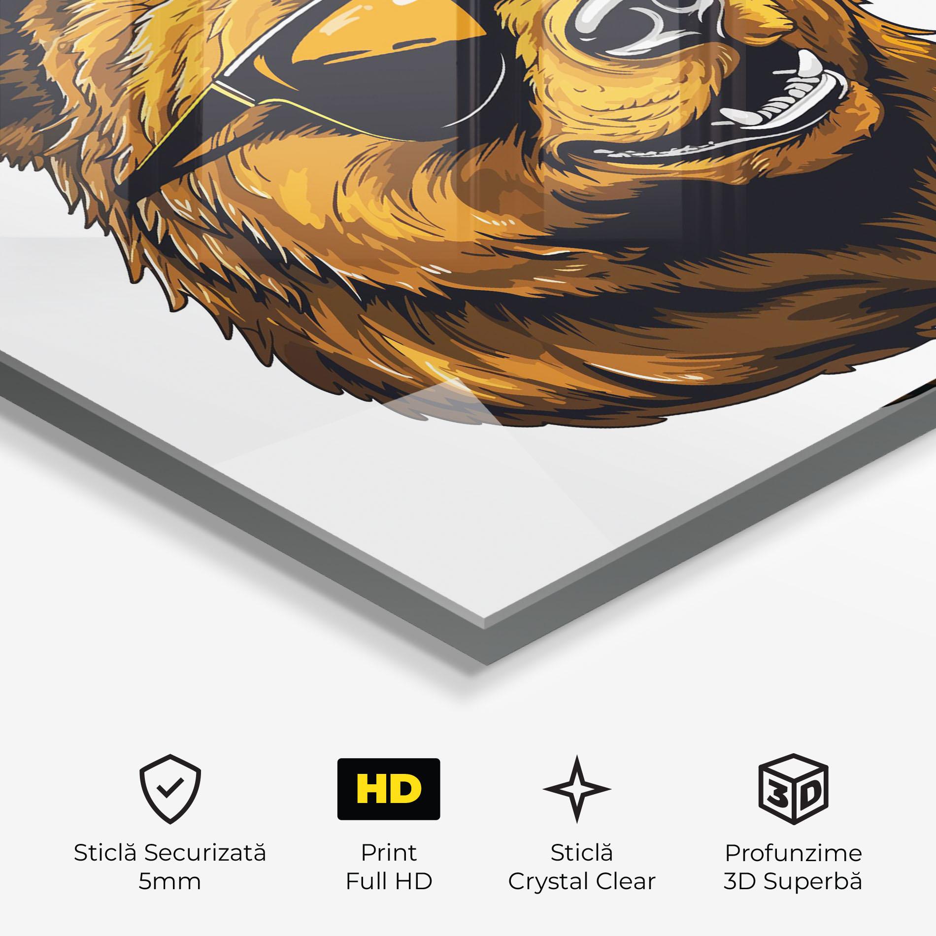 Tablou Sticla Cool Glasses mockup 3